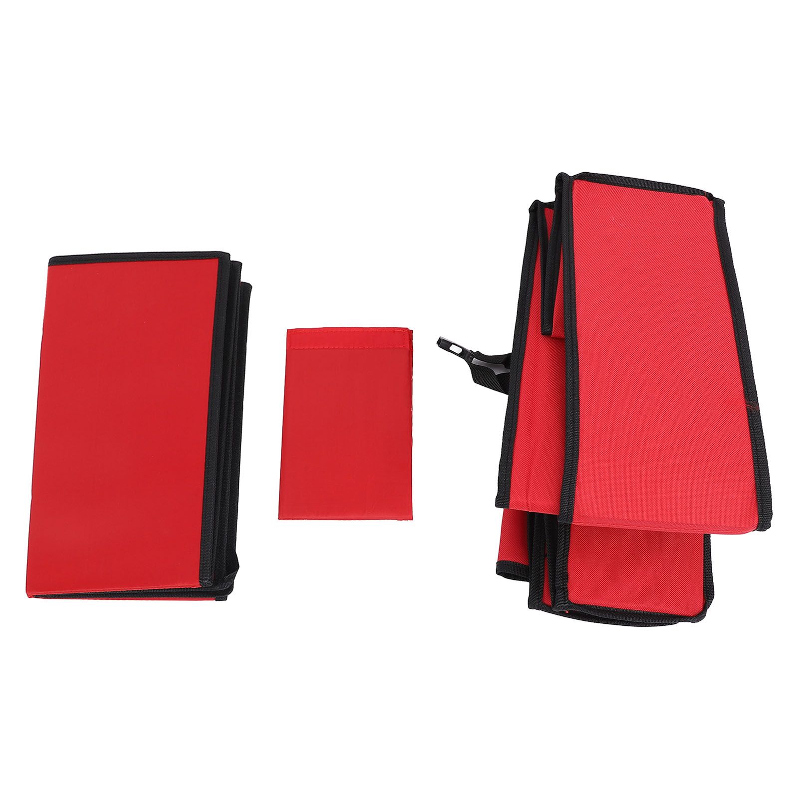 Wrapping Paper Storage Container 600D Oxford Fabric Waterproof Dustproof Red view 3