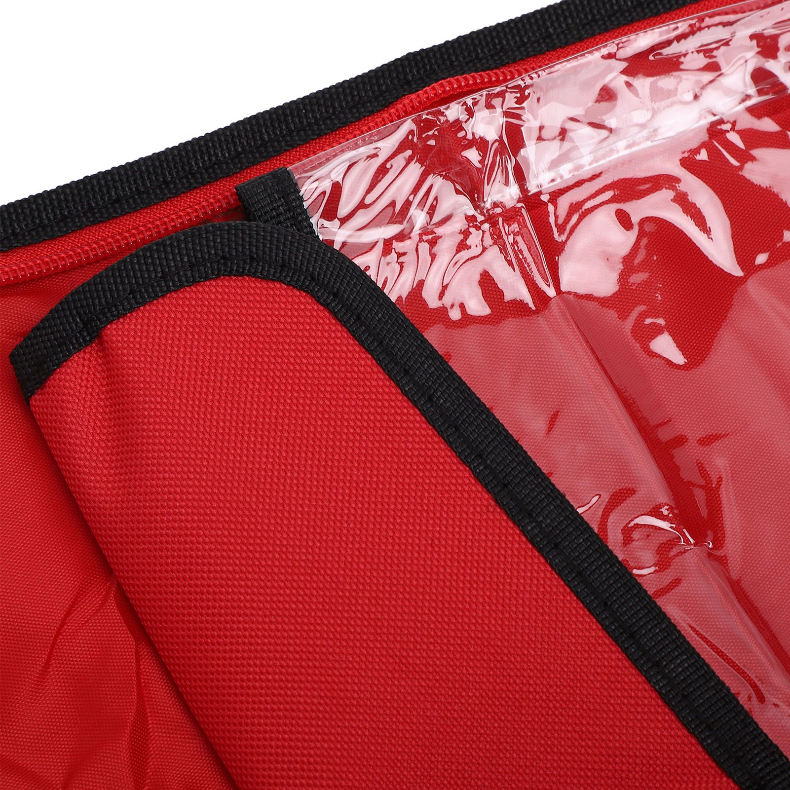 Wrapping Paper Storage Container 600D Oxford Fabric Waterproof Dustproof Red view 7