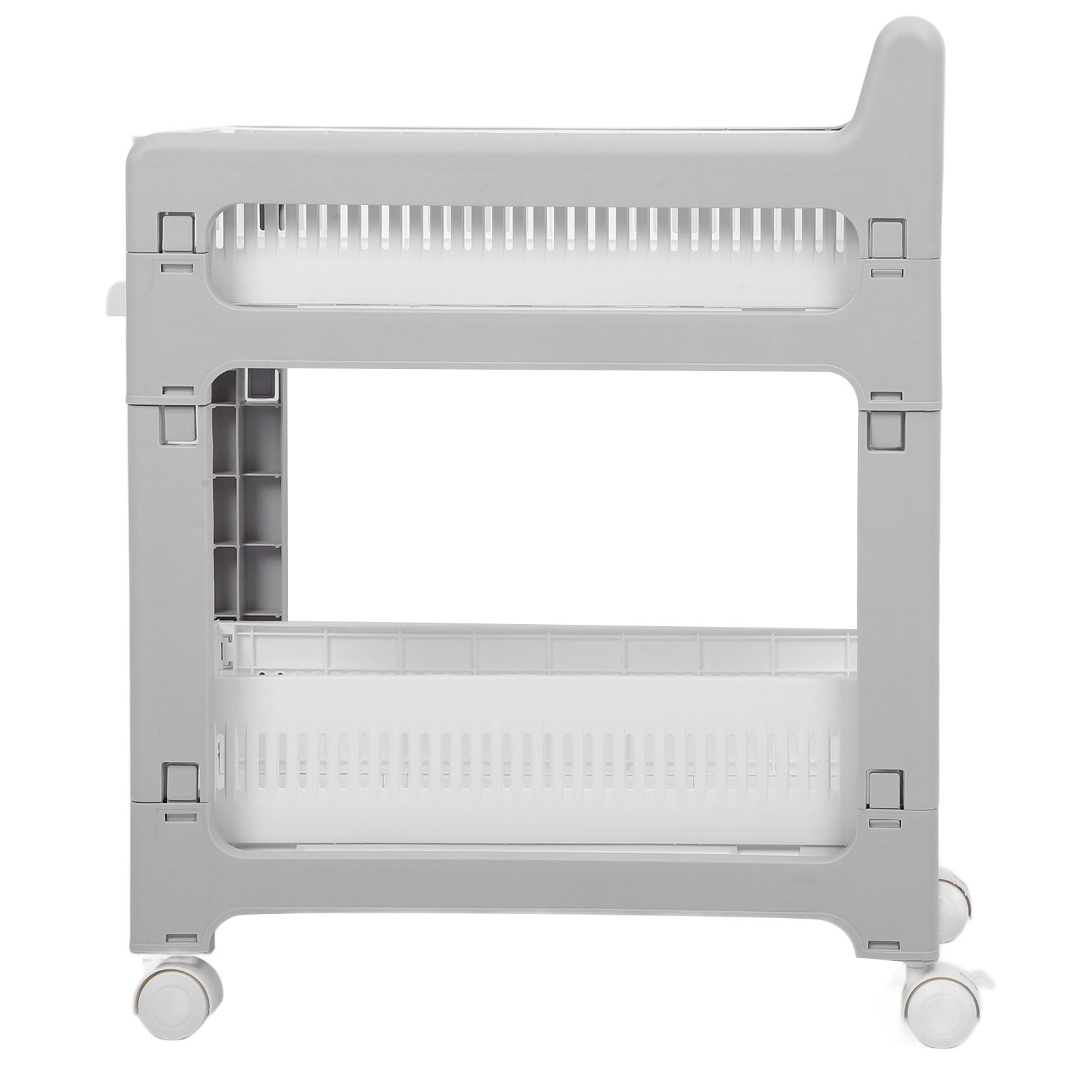 Storage Trolley Sliding Drawers Rolling Utility Cart with Universal Wheel for view 12