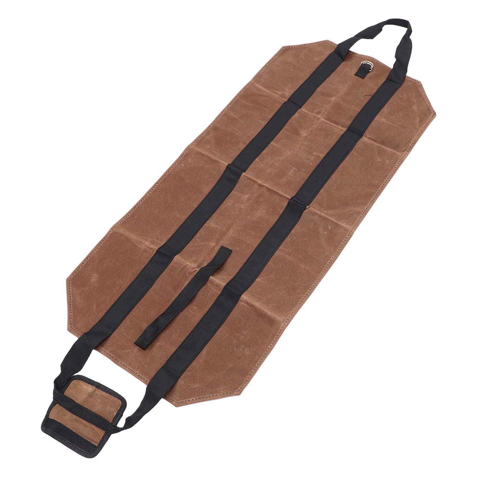 Waxed Canvas Log Carrier Bag Firewood Holder Fireplace Wood Stove Accessories view 12