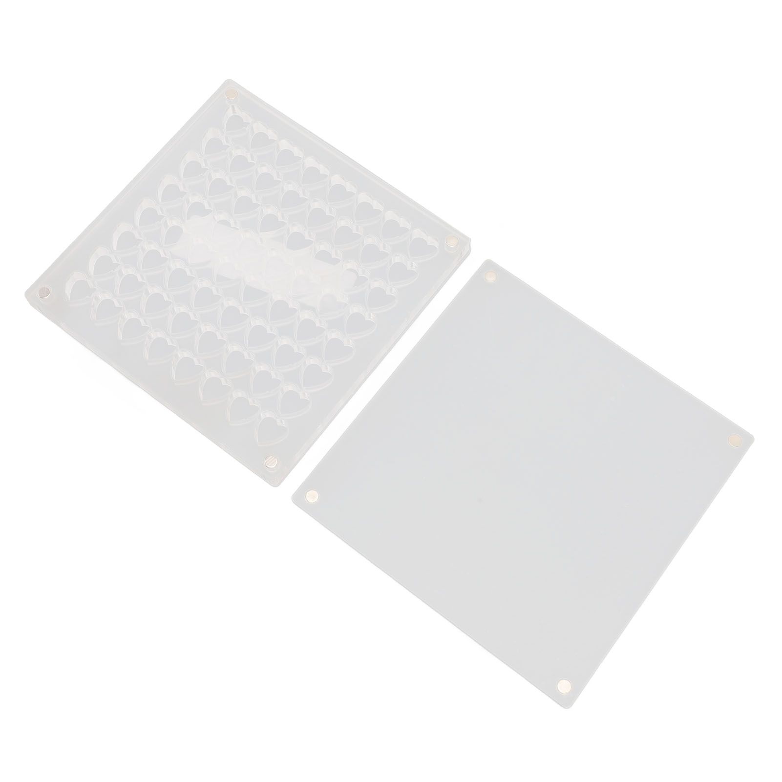 Acrylic Magnetic Seashell Display Box Case Transparent Trinket Storage Box view 11