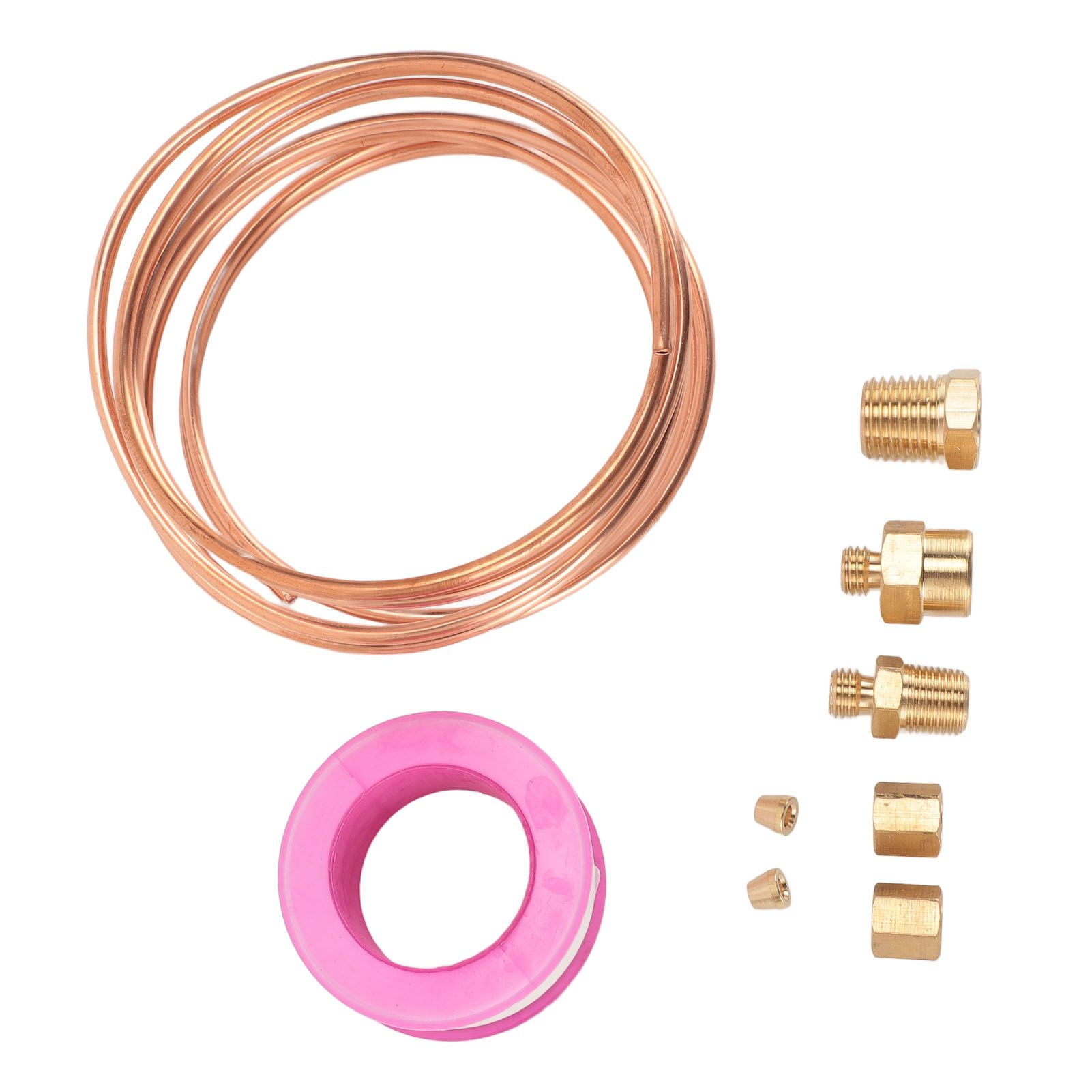 72 Inch Oil Pressure Gauge Tubing Kit Oil Pressure Gauge Brass Tube with 1/8 view 10