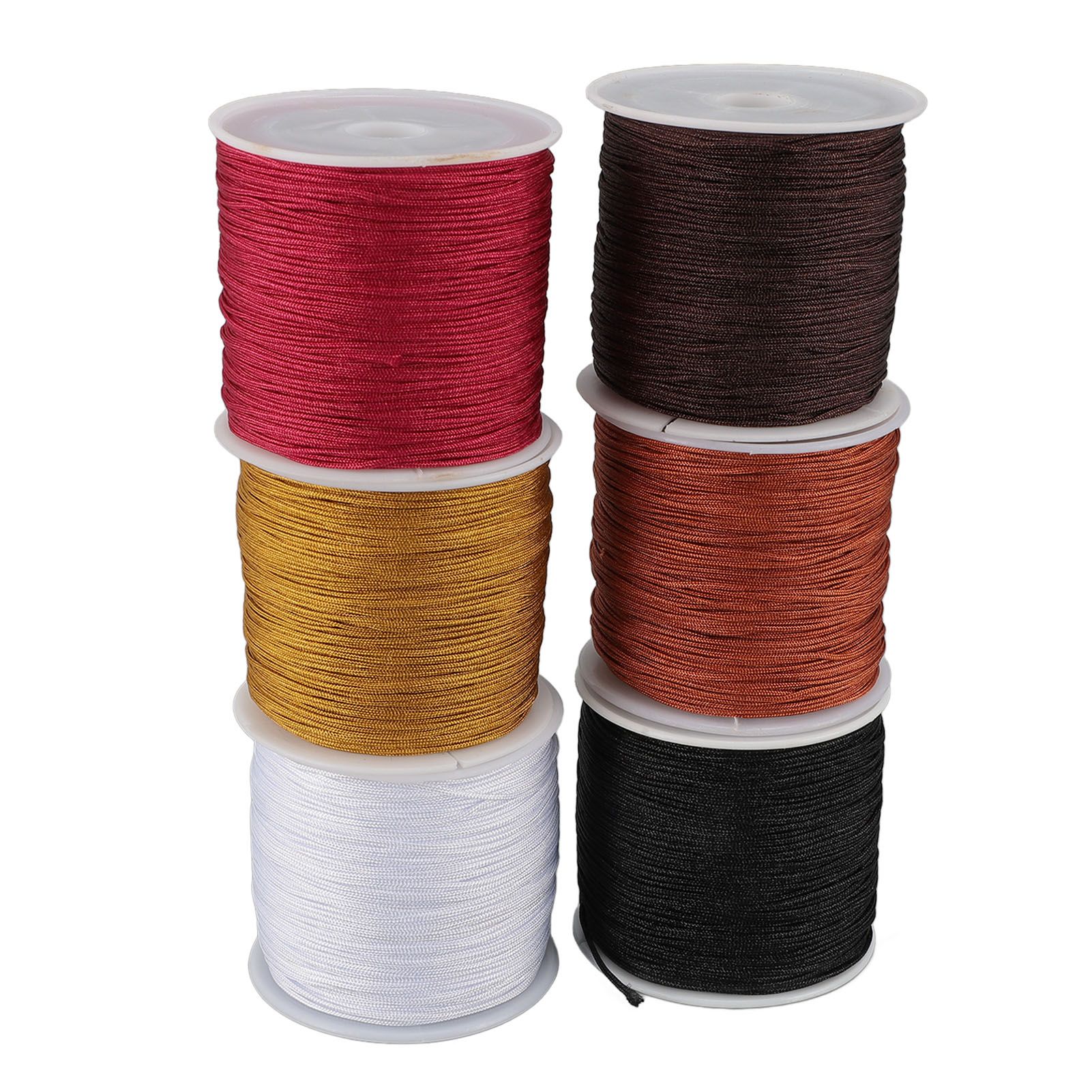DIY Handcrafted Beading Rope Jewelry Cord 0.8mm Chinese Knot Cord for