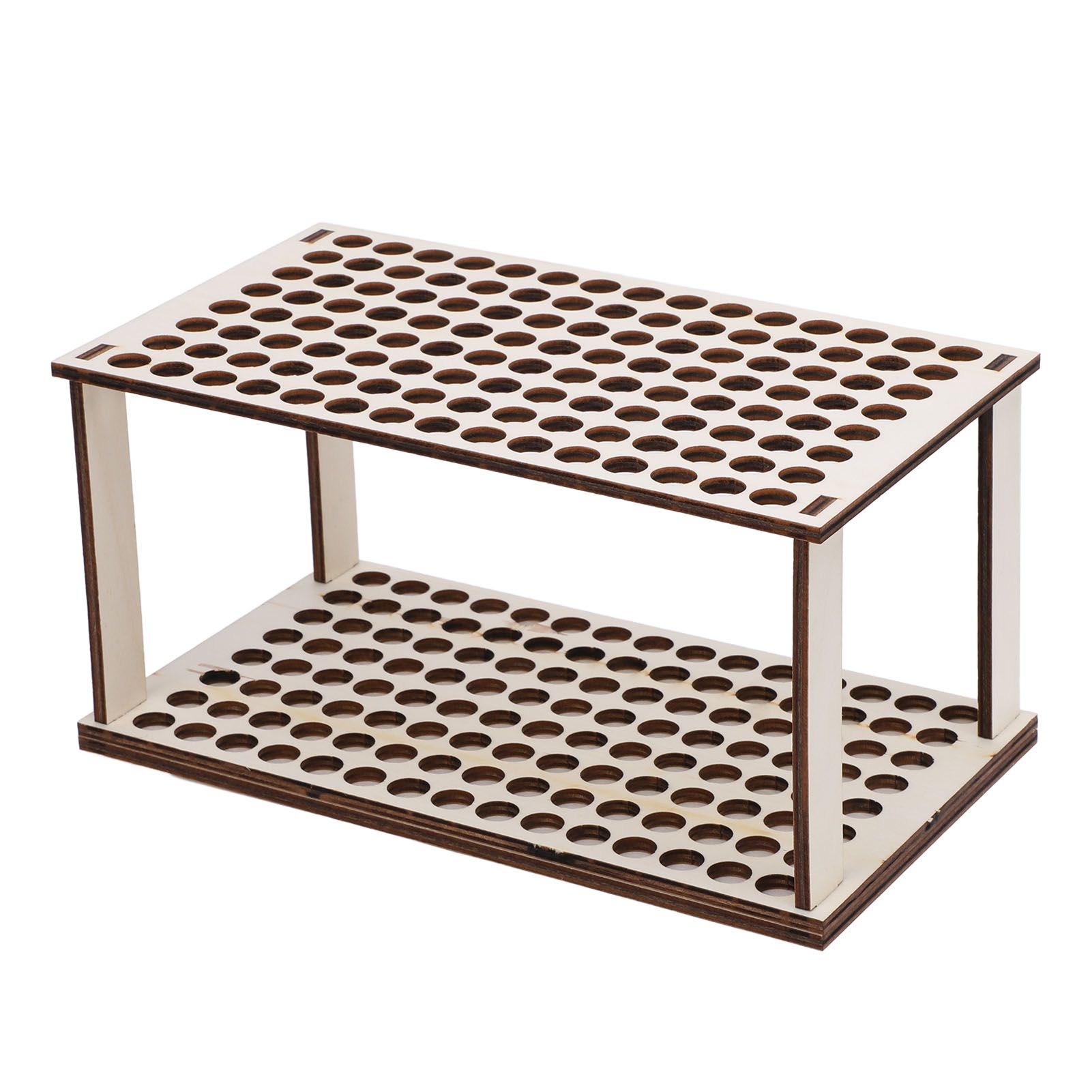 Pencil Storage Holder Multi Holes Detachable Space Saving Wood Structure view 4