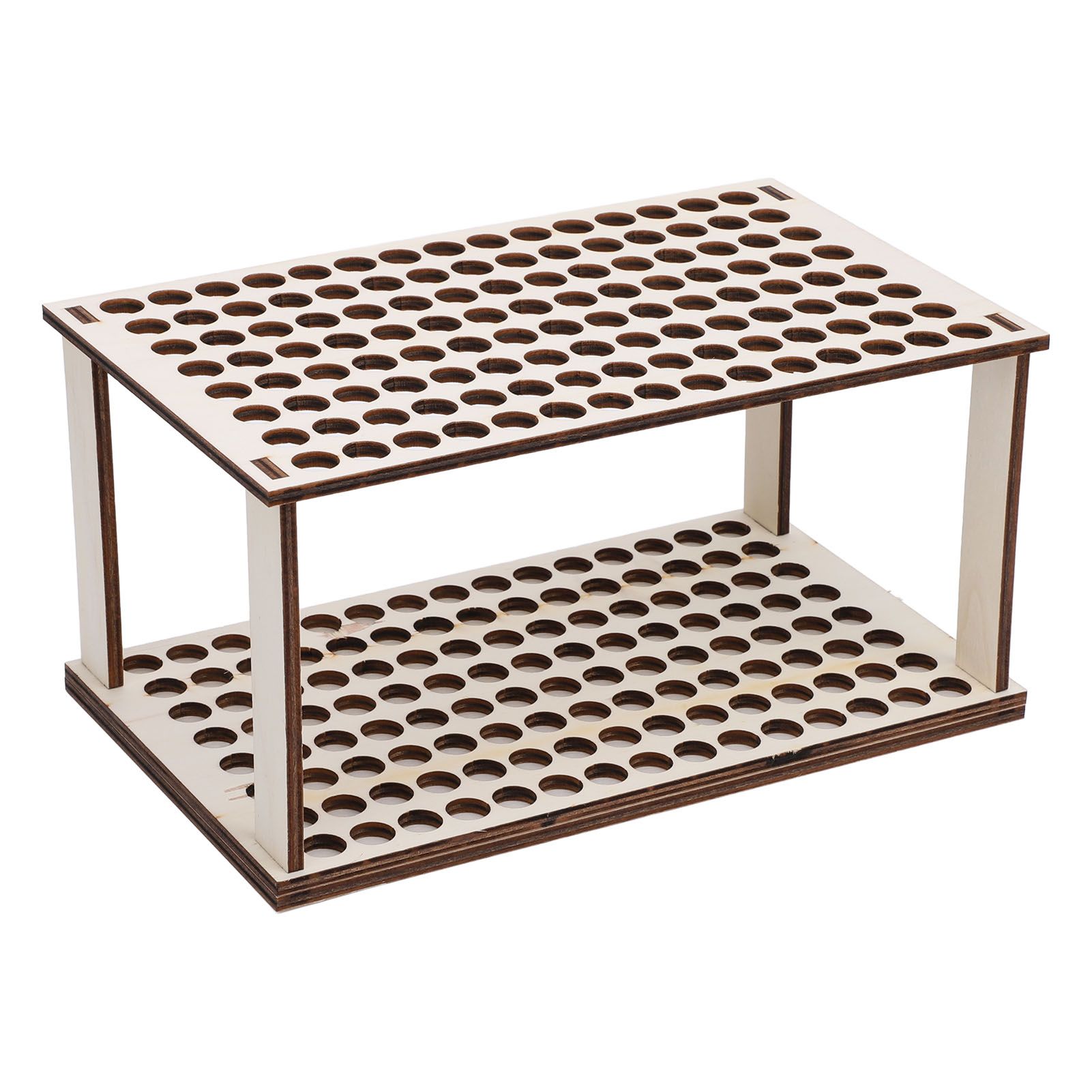 Pencil Storage Holder Multi Holes Detachable Space Saving Wood Structure view 6