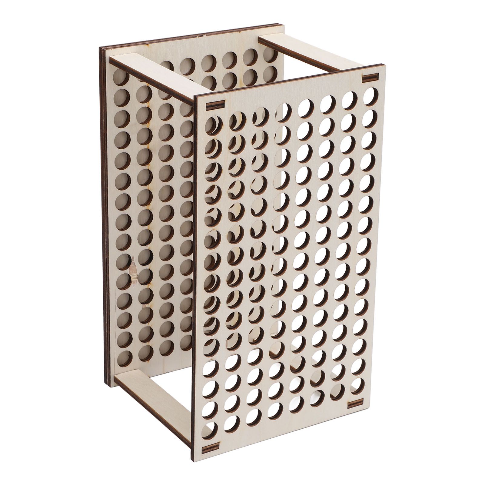 Pencil Storage Holder Multi Holes Detachable Space Saving Wood Structure view 9