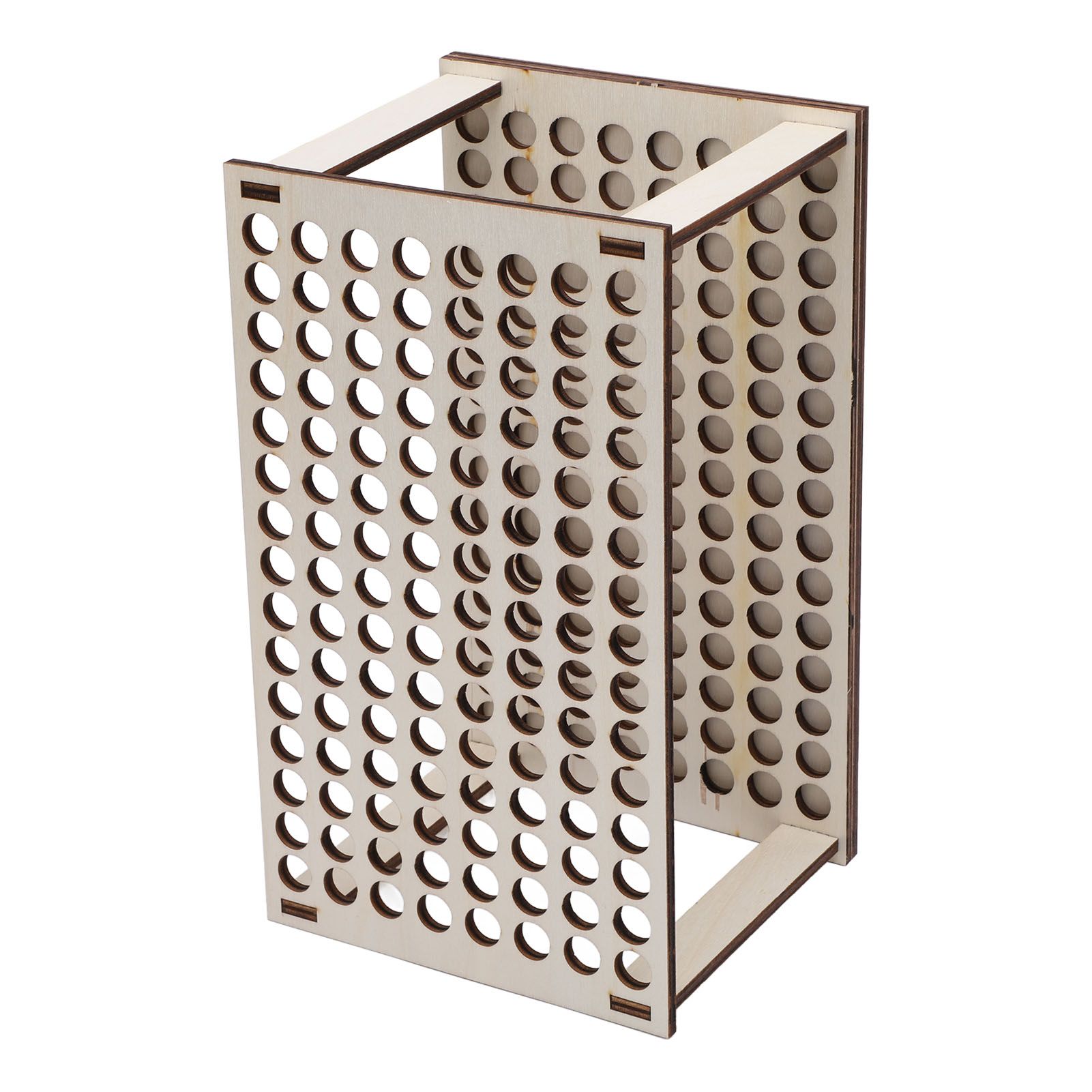 Pencil Storage Holder Multi Holes Detachable Space Saving Wood Structure view 11