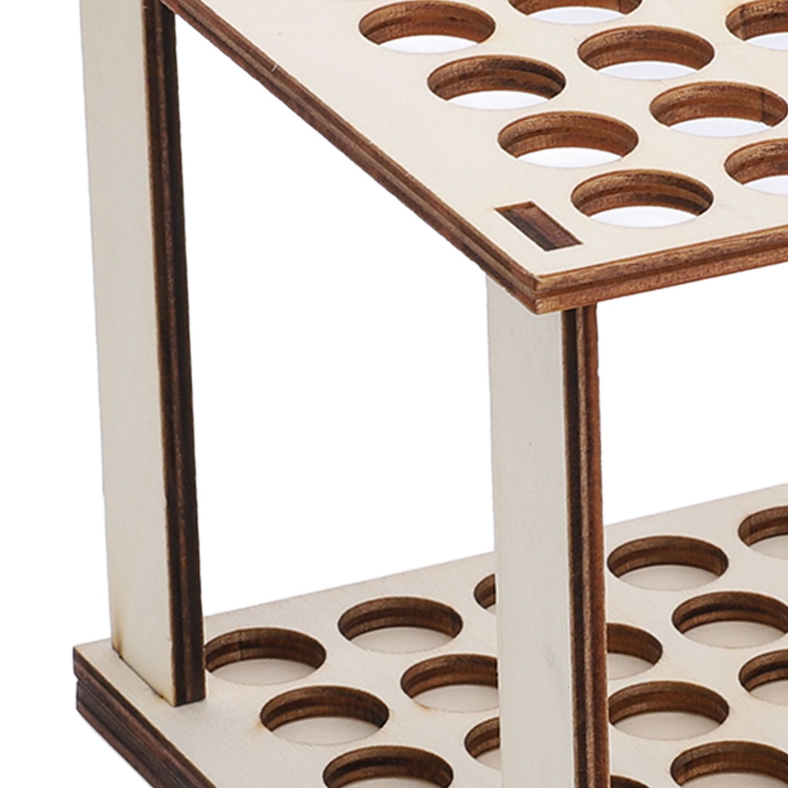 Pencil Storage Holder Multi Holes Detachable Space Saving Wood Structure view 7