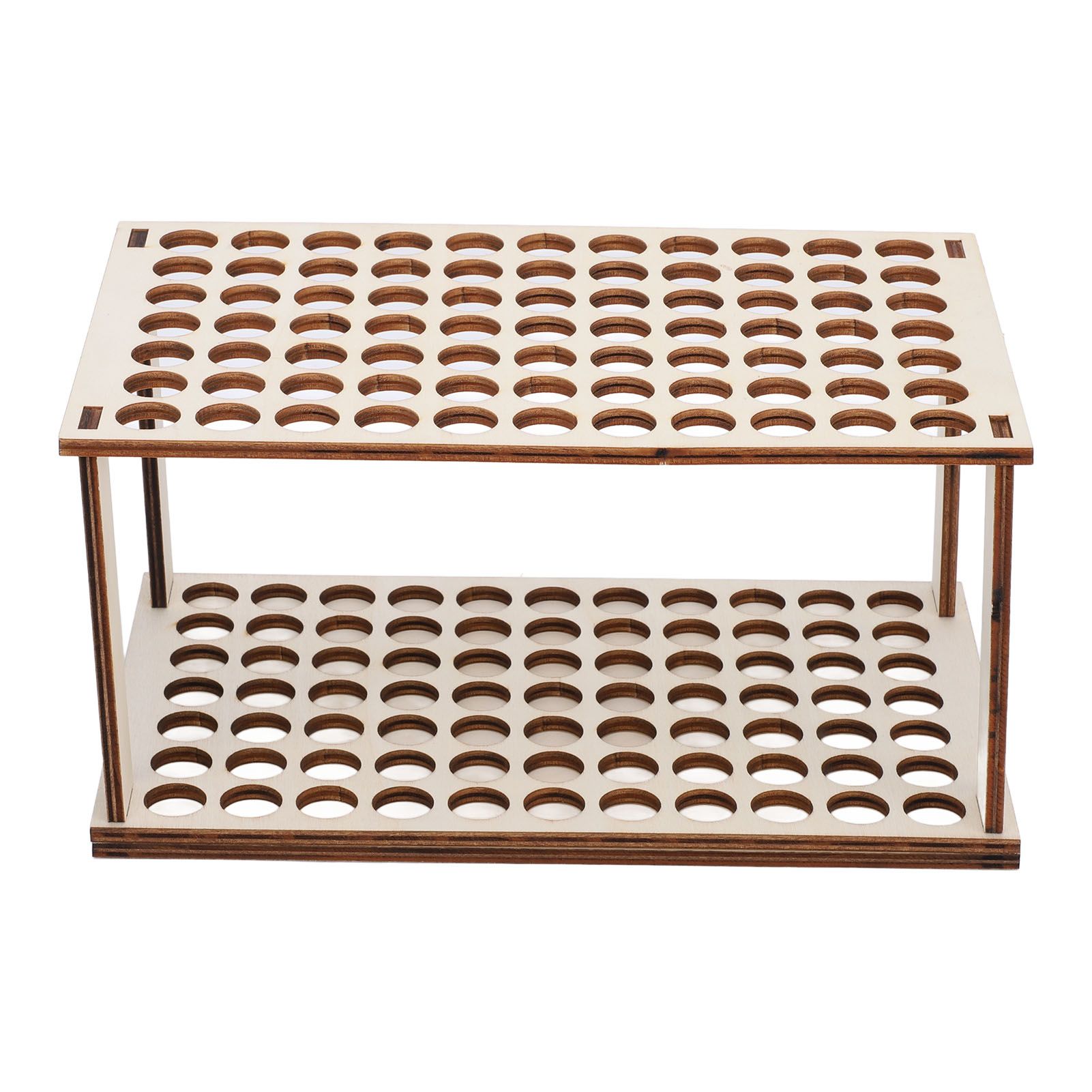 Pencil Storage Holder Multi Holes Detachable Space Saving Wood Structure view 8
