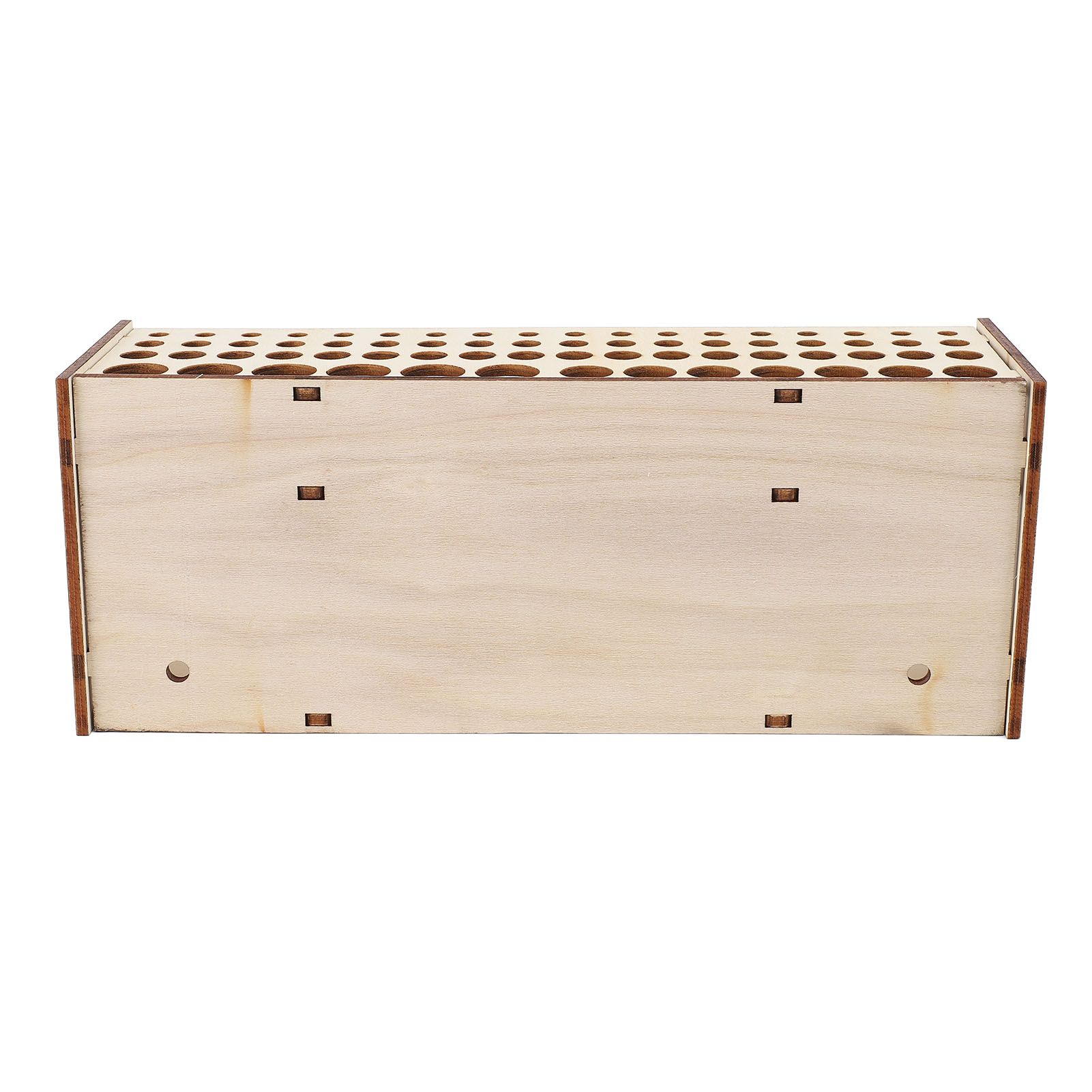 Wooden Paint Brush Holder Artist 67 Hole Detachable Paintbrush Rack Organizer view 12