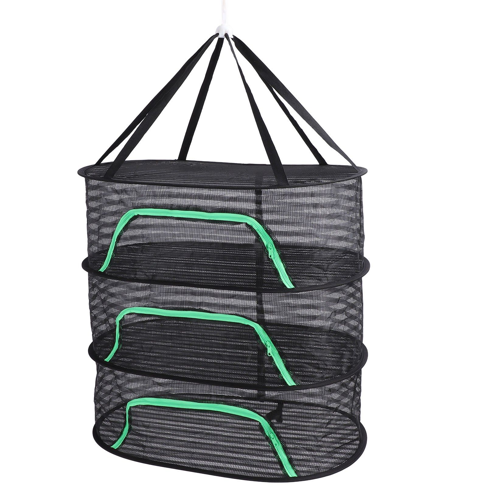 Hanging Drying Mesh with Zipper Breathable Polyester Foldable Hanging Mesh view 6