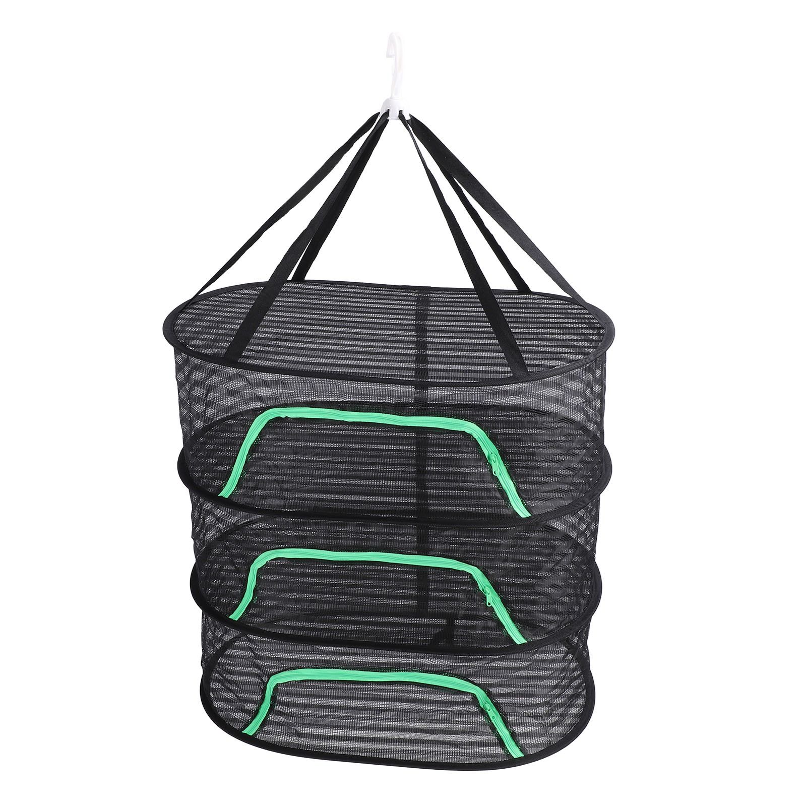 Hanging Drying Mesh with Zipper Breathable Polyester Foldable Hanging Mesh view 10