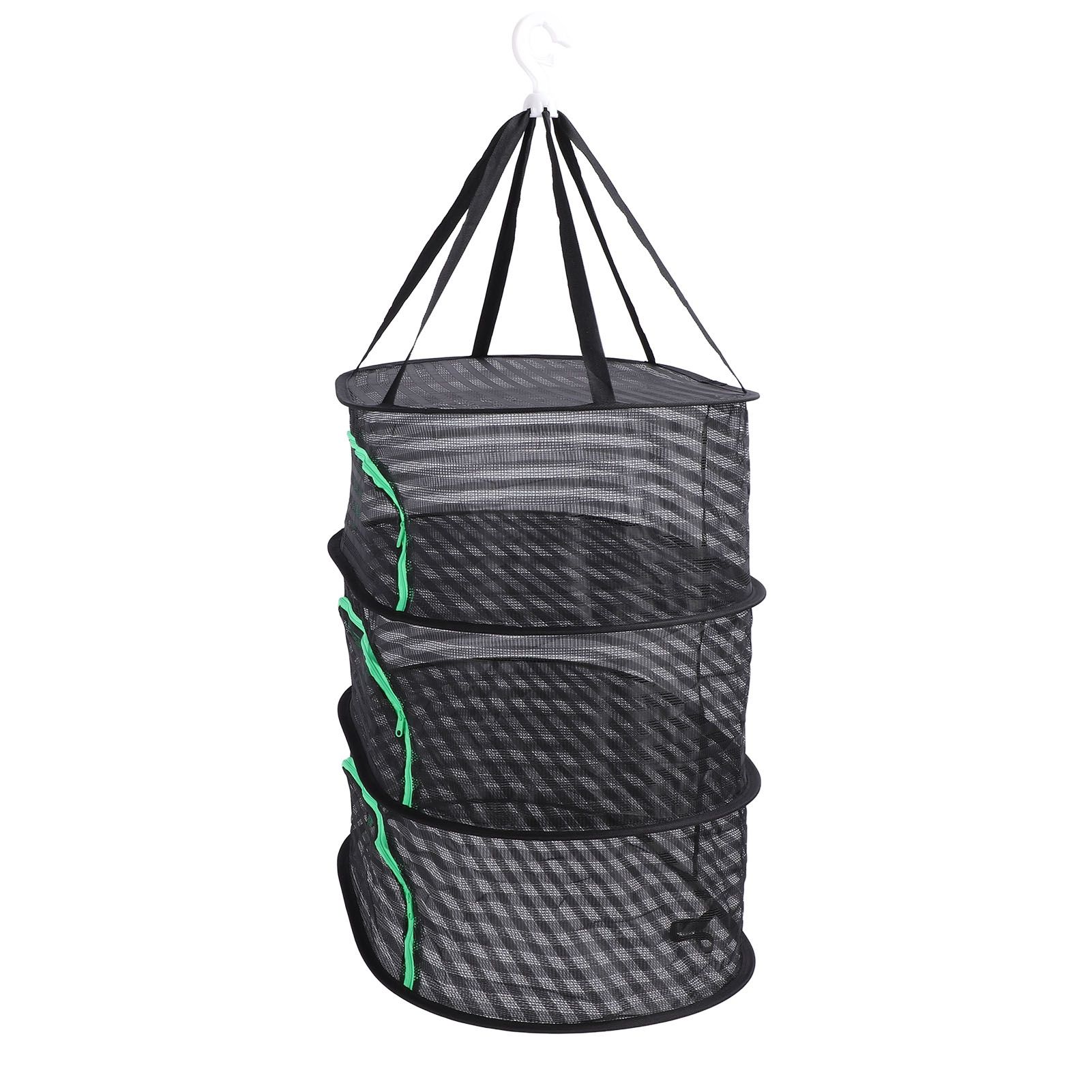 Hanging Drying Mesh with Zipper Breathable Polyester Foldable Hanging Mesh view 12