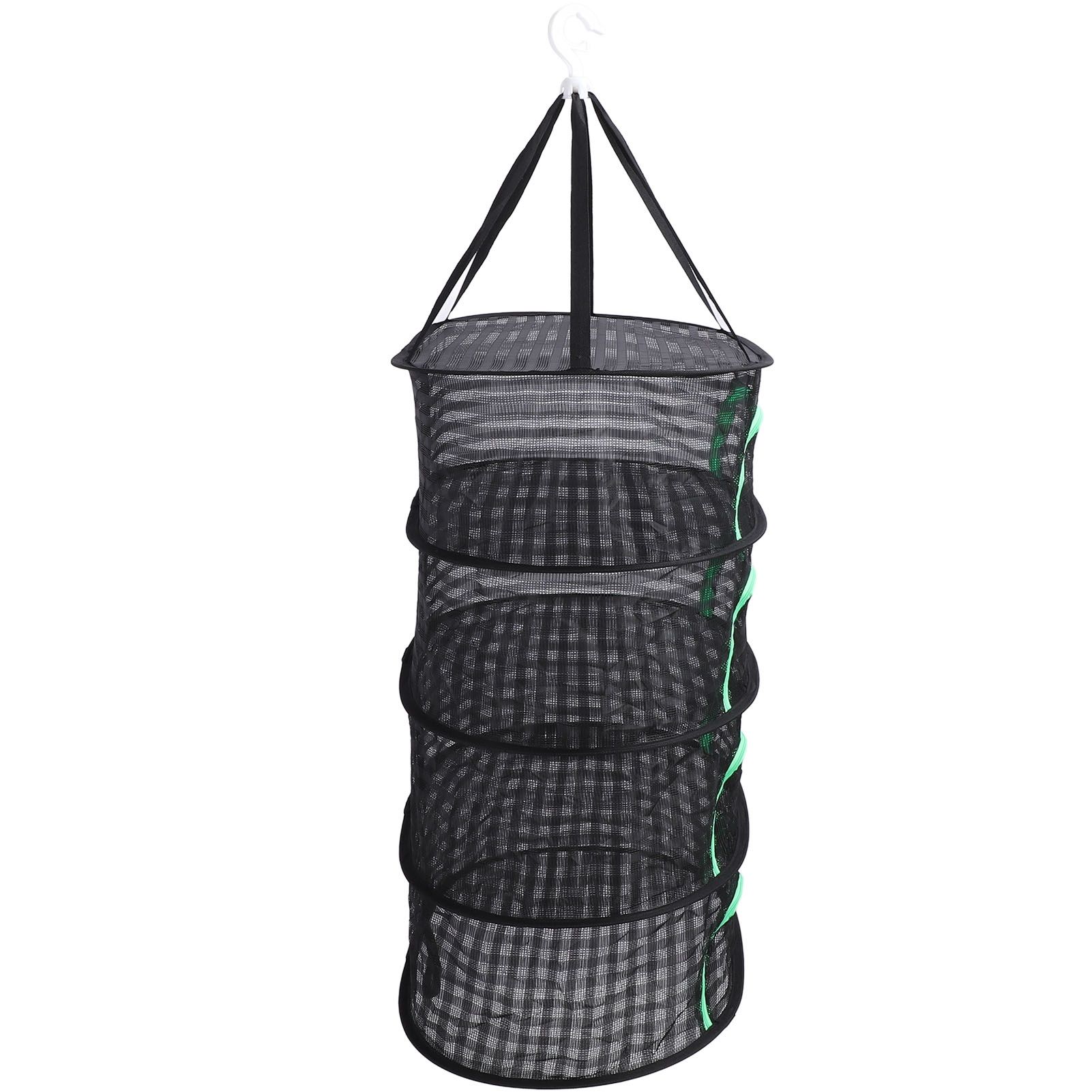 Hanging Drying Mesh with Zipper Breathable Polyester Foldable Hanging Mesh view 4