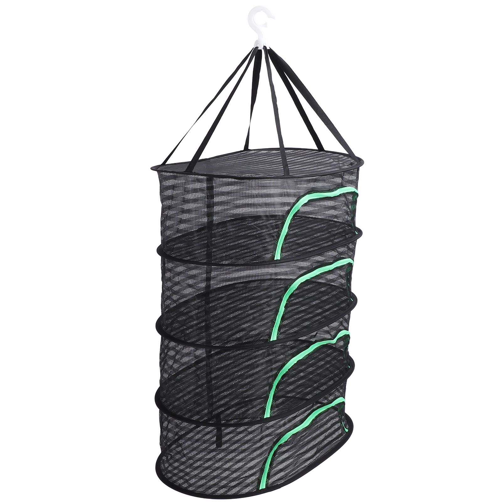 Hanging Drying Mesh with Zipper Breathable Polyester Foldable Hanging Mesh view 6