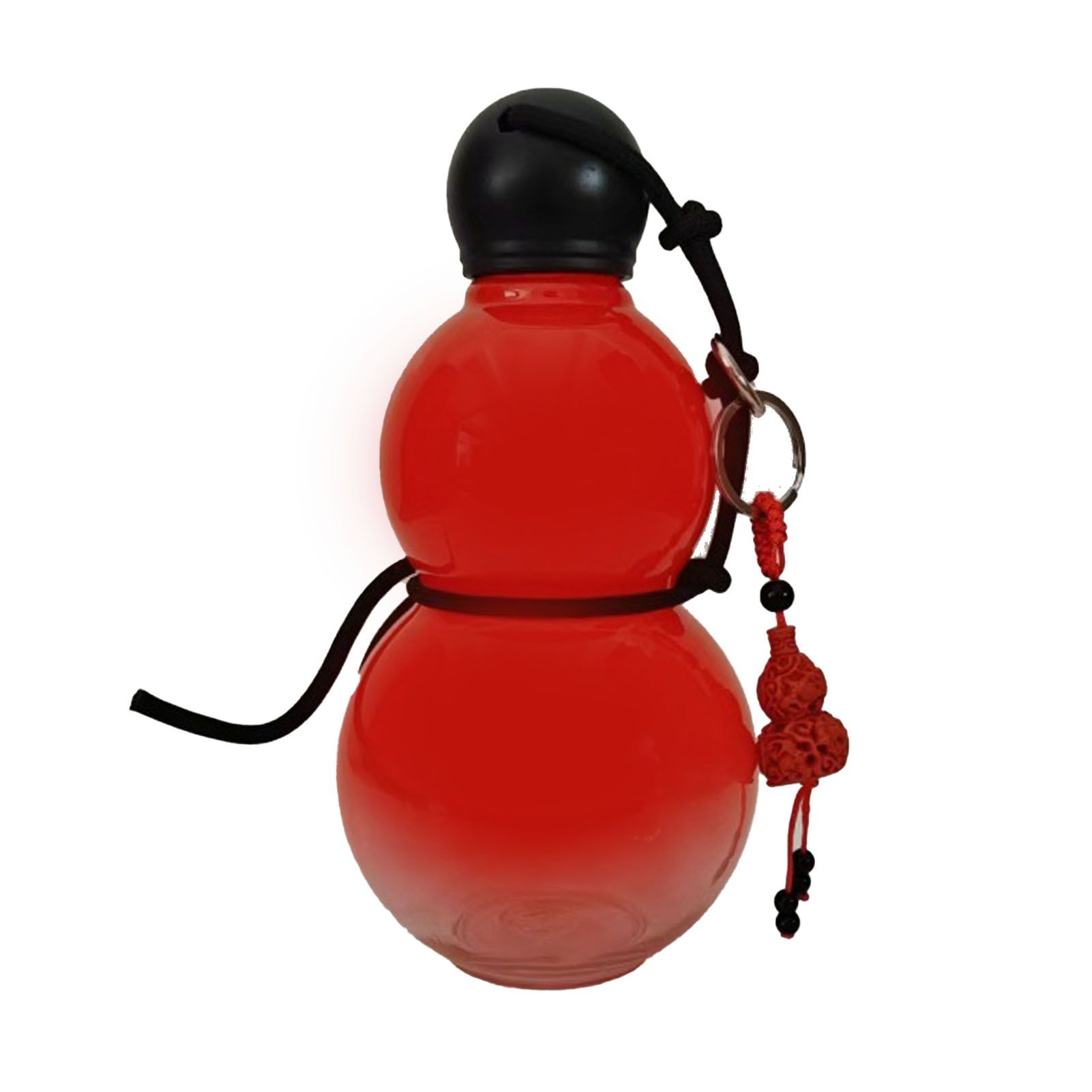 Gourd Style Water Bottle PC 800ml Insulated Chinese Retro Portable Sports view 3