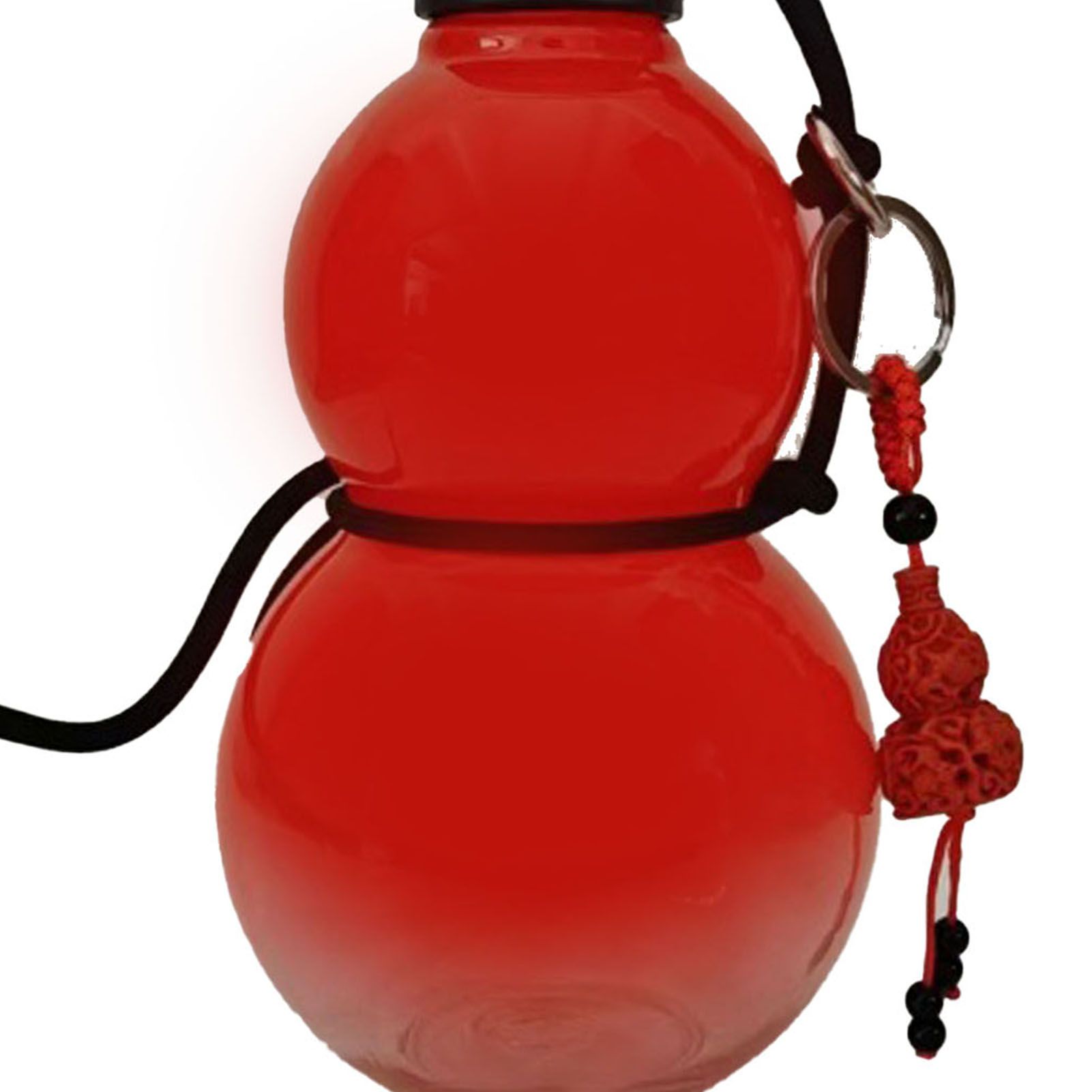 Gourd Style Water Bottle PC 800ml Insulated Chinese Retro Portable Sports view 5