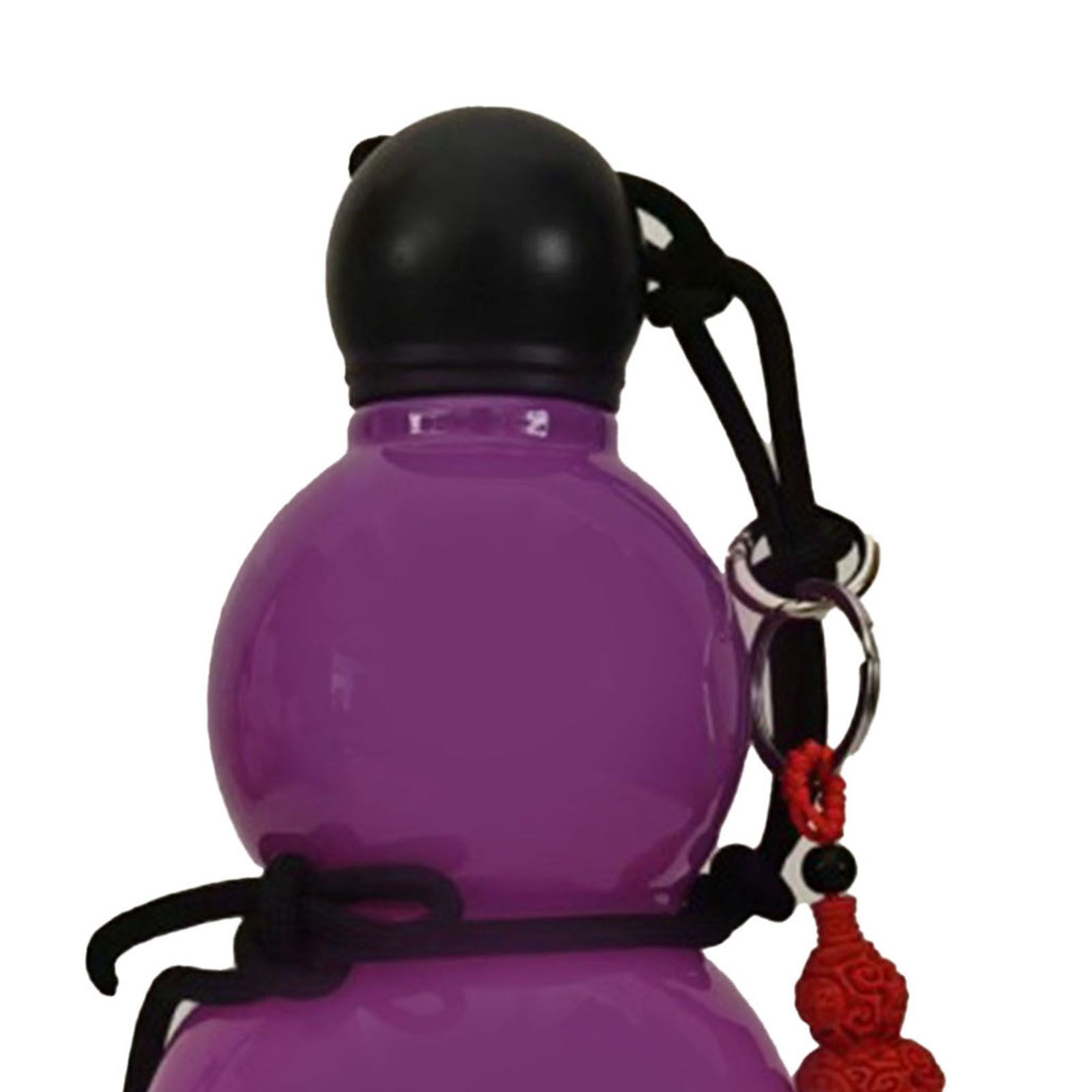 Gourd Style Water Bottle PC 800ml Insulated Chinese Retro Portable Sports view 2
