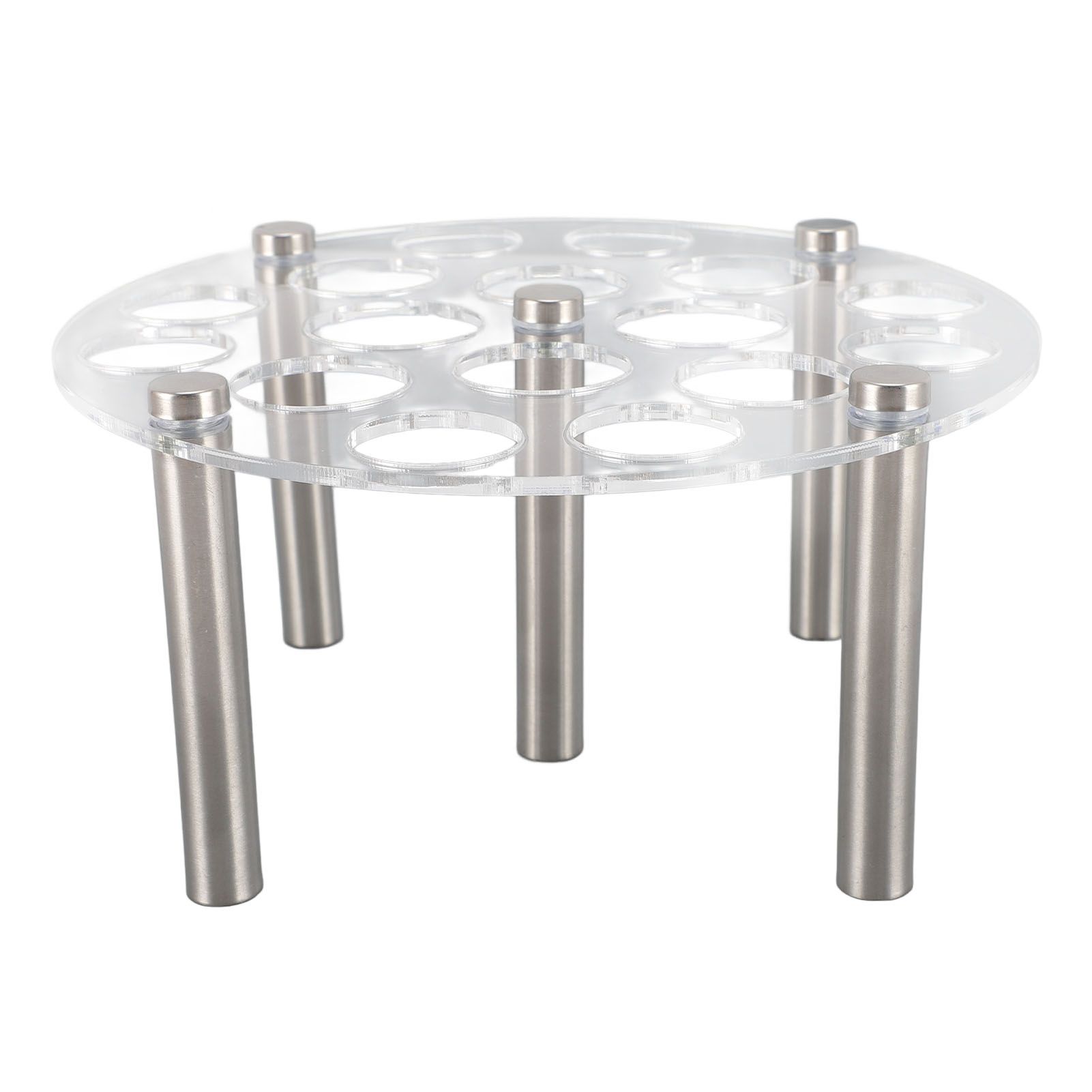 Chess Piece Holder for DIY Acrylic Aluminum Round Chess Piece Die Holder Stand view 5