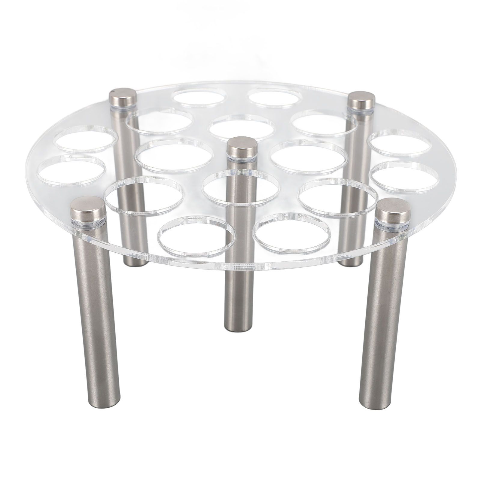 Chess Piece Holder for DIY Acrylic Aluminum Round Chess Piece Die Holder Stand view 6