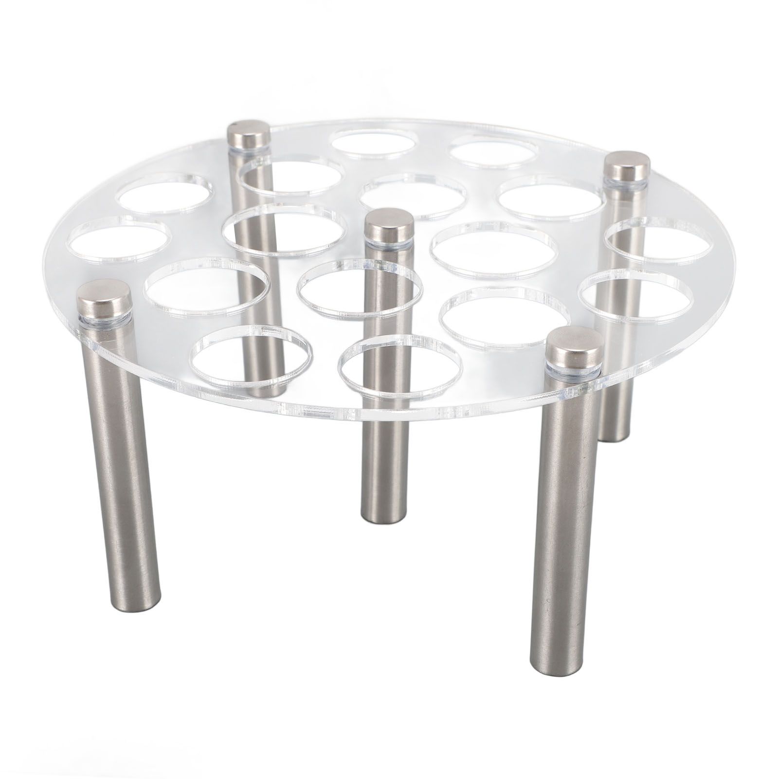 Chess Piece Holder for DIY Acrylic Aluminum Round Chess Piece Die Holder Stand view 7