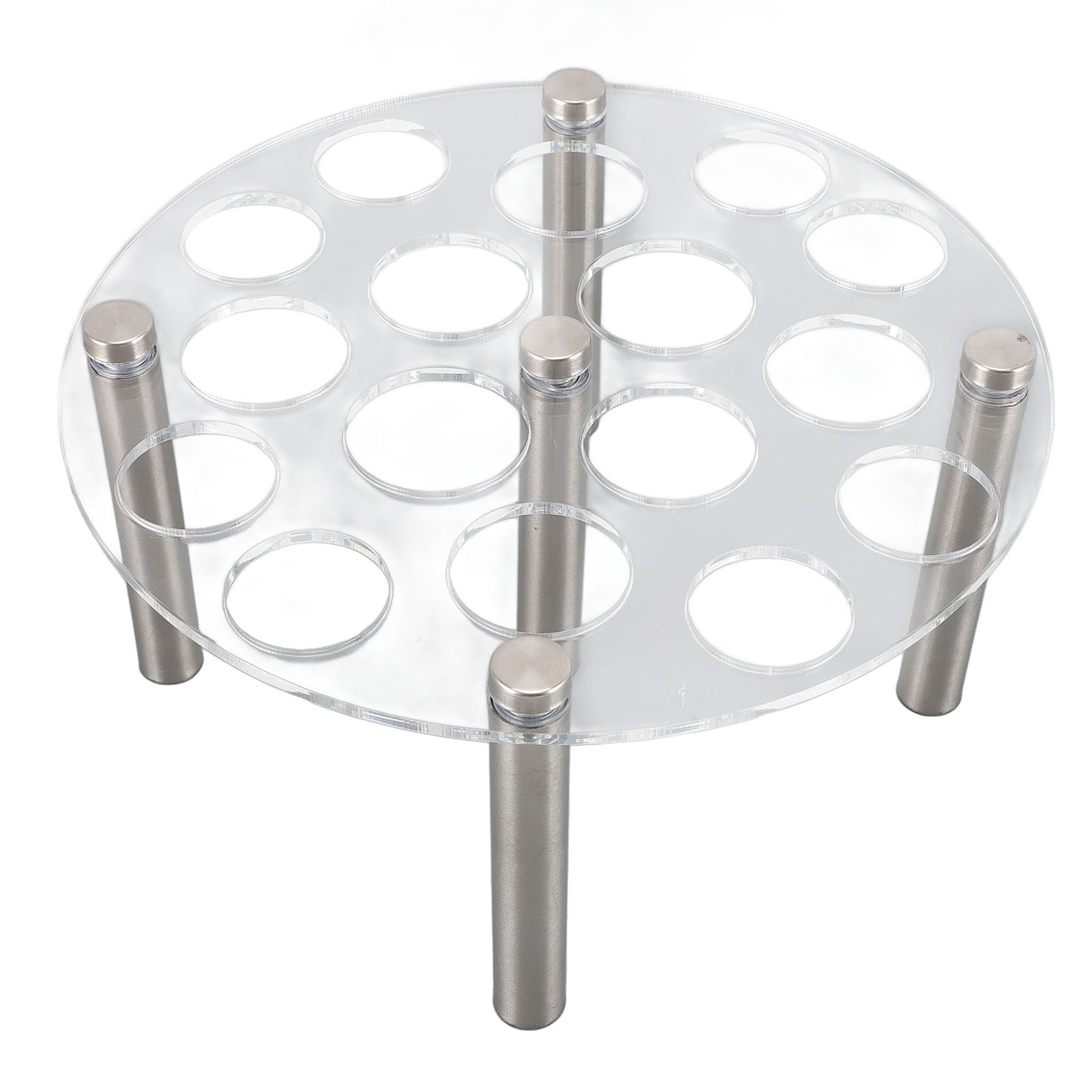 Chess Piece Holder for DIY Acrylic Aluminum Round Chess Piece Die Holder Stand view 10