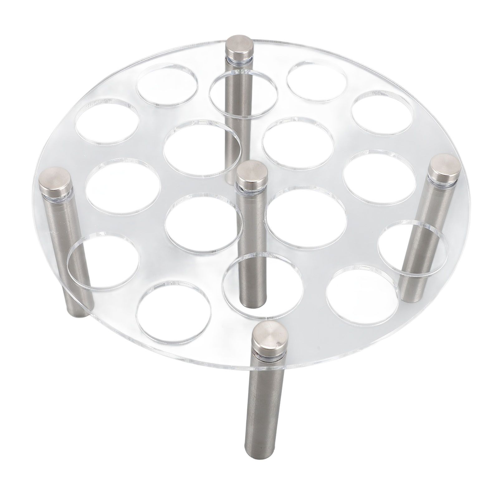 Chess Piece Holder for DIY Acrylic Aluminum Round Chess Piece Die Holder Stand view 11