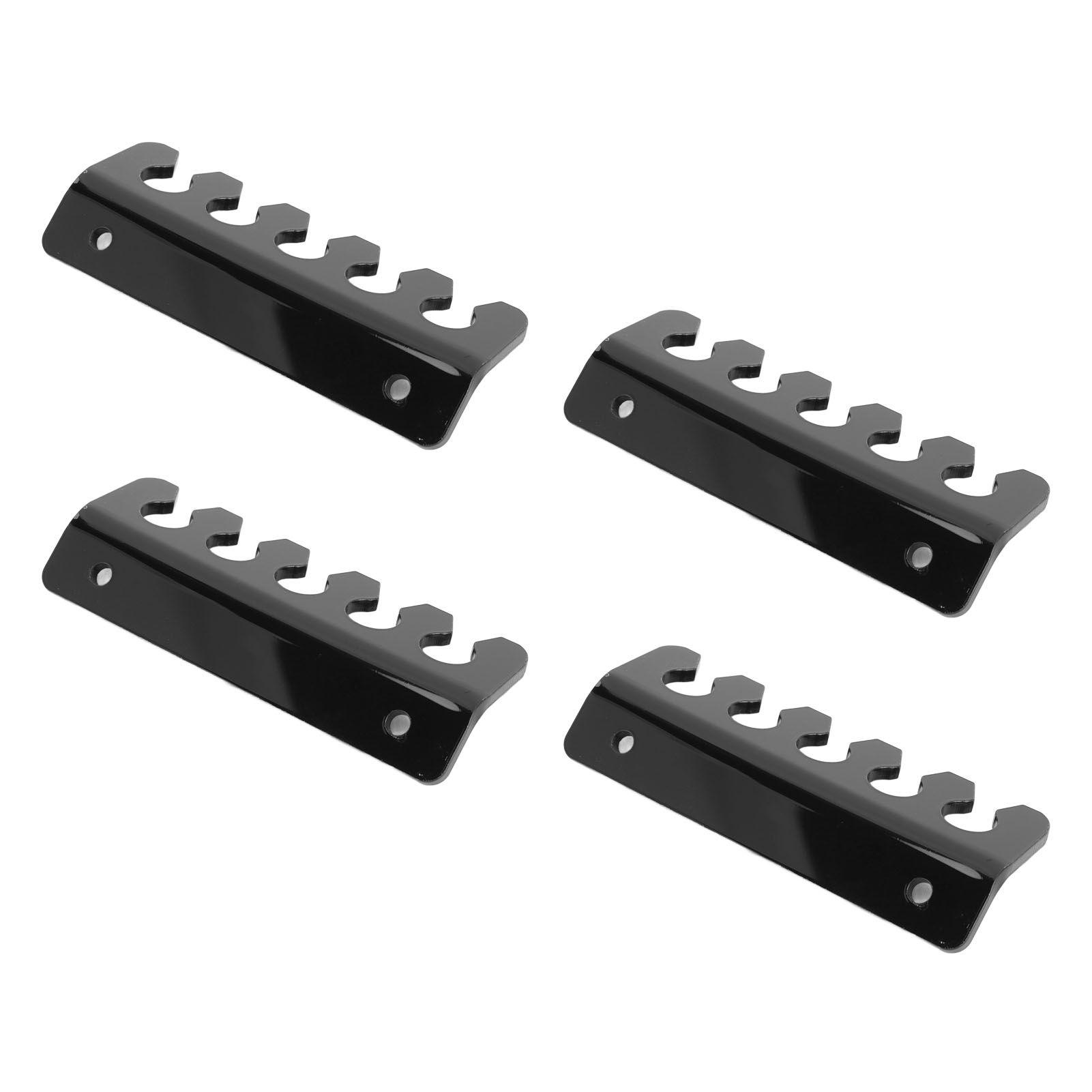 4 Pcs Cable Holder Clip 5 Slots Acrylic Phone Tablet Charging Cord Management view 6