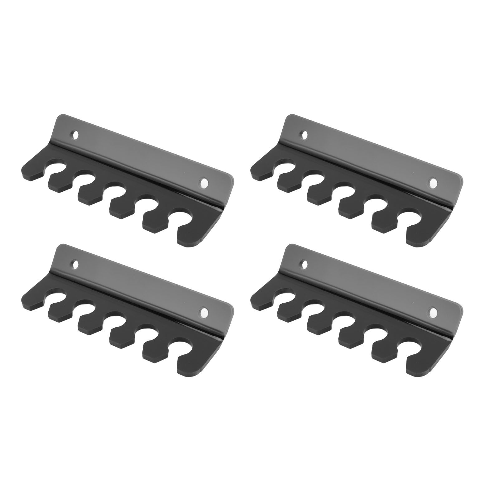 4 Pcs Cable Holder Clip 5 Slots Acrylic Phone Tablet Charging Cord Management view 9