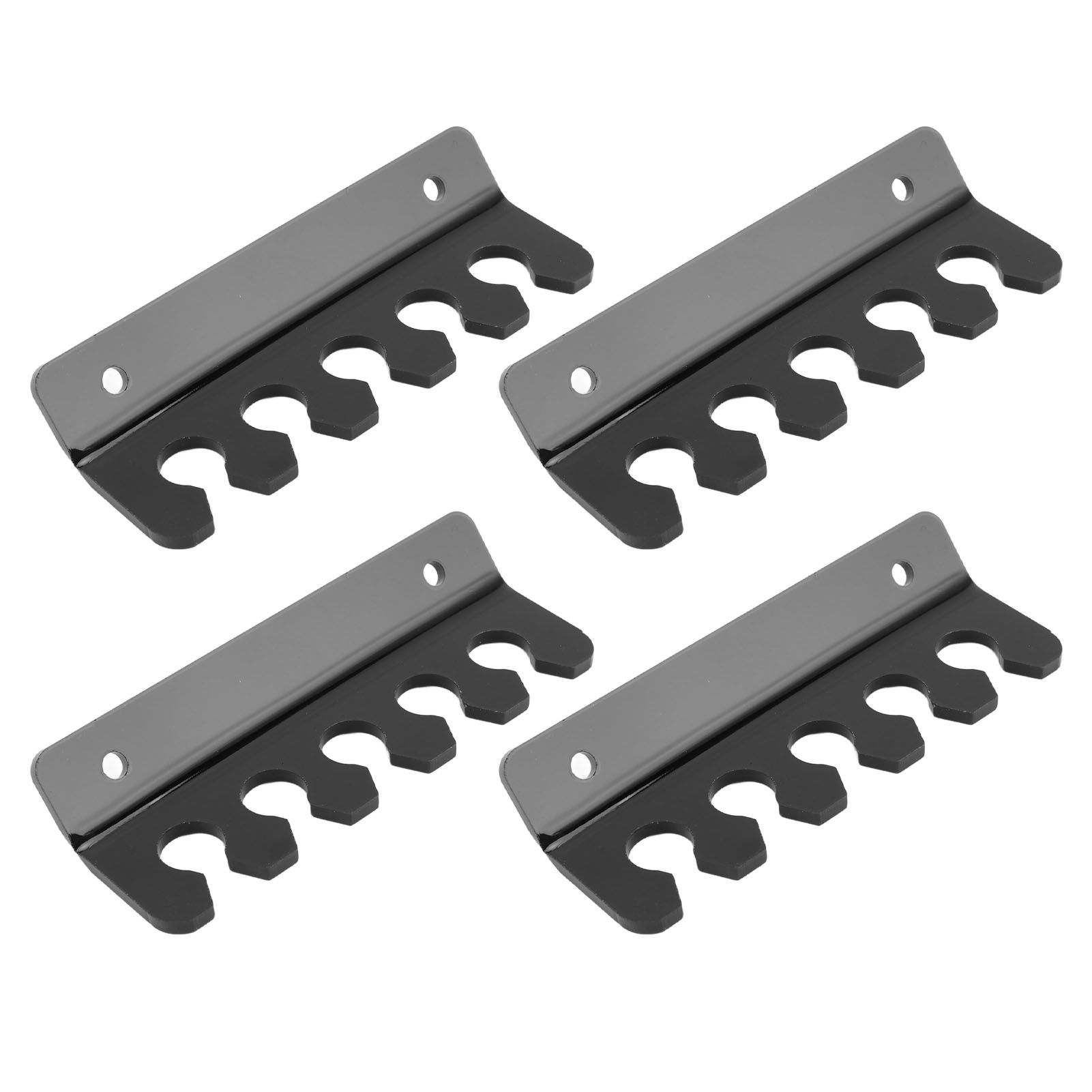 4 Pcs Cable Holder Clip 5 Slots Acrylic Phone Tablet Charging Cord Management view 11