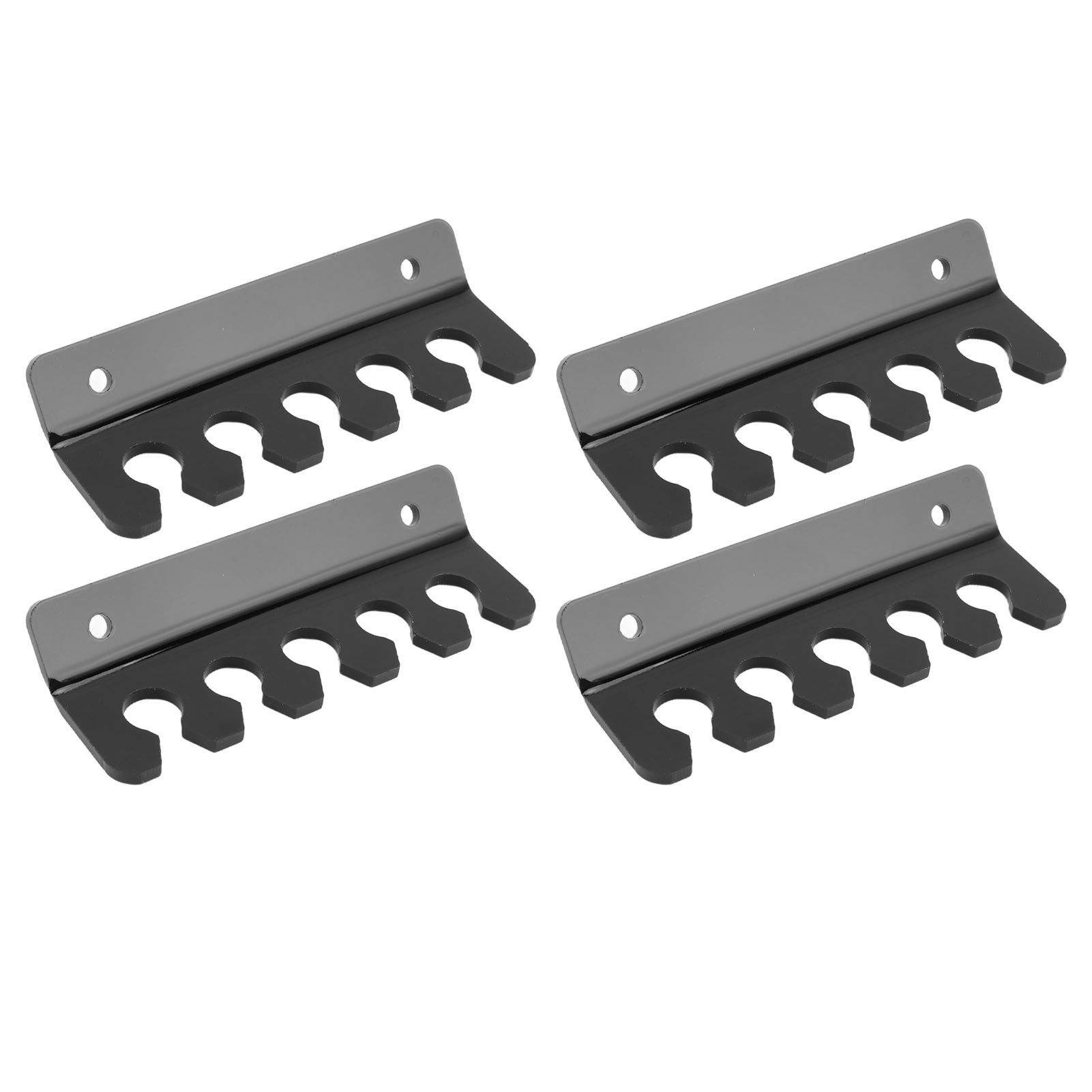 4 Pcs Cable Holder Clip 5 Slots Acrylic Phone Tablet Charging Cord Management view 12