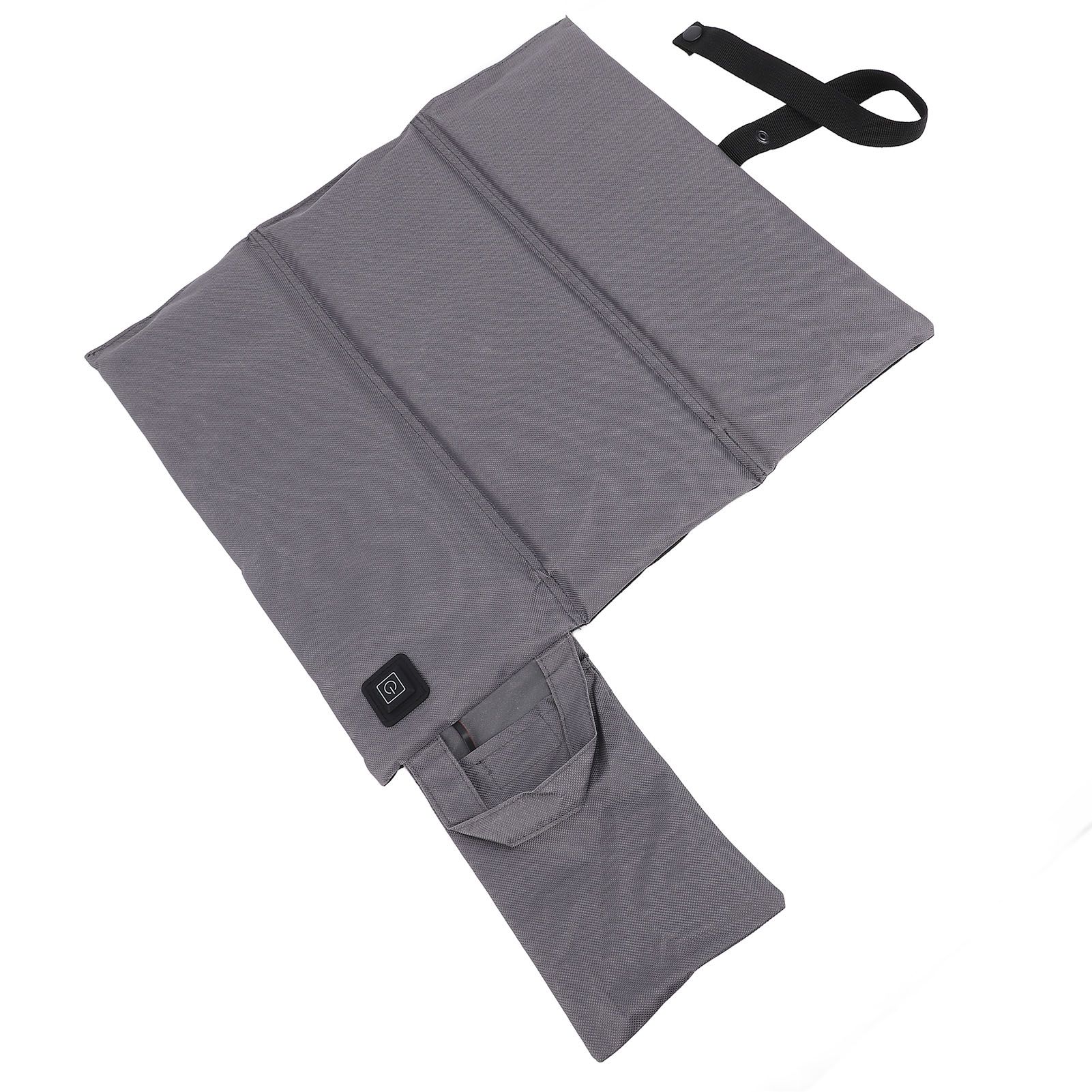 Heated Seat Cushion Polyester Comfortable Portable Folded Heated Seat Pad for view 9
