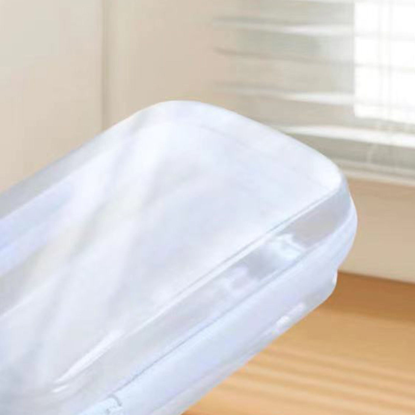 3pcs Zippered Hard Pouch Clear Hard Pouch Container Storage Box for Clothes view 2