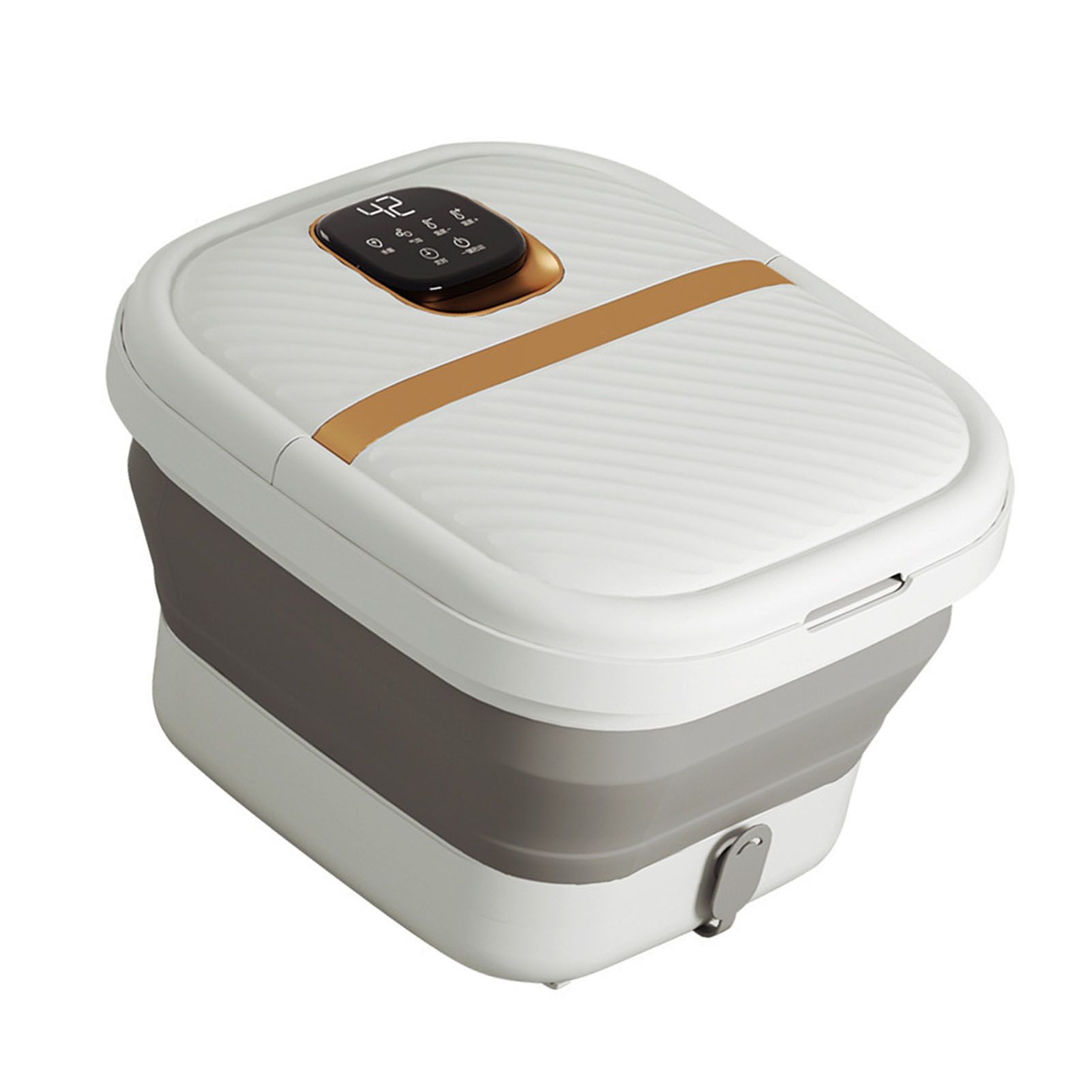 Foot Spa Bath Massager with Heat PP TPE Foldable Electric Foot Soaking Tub