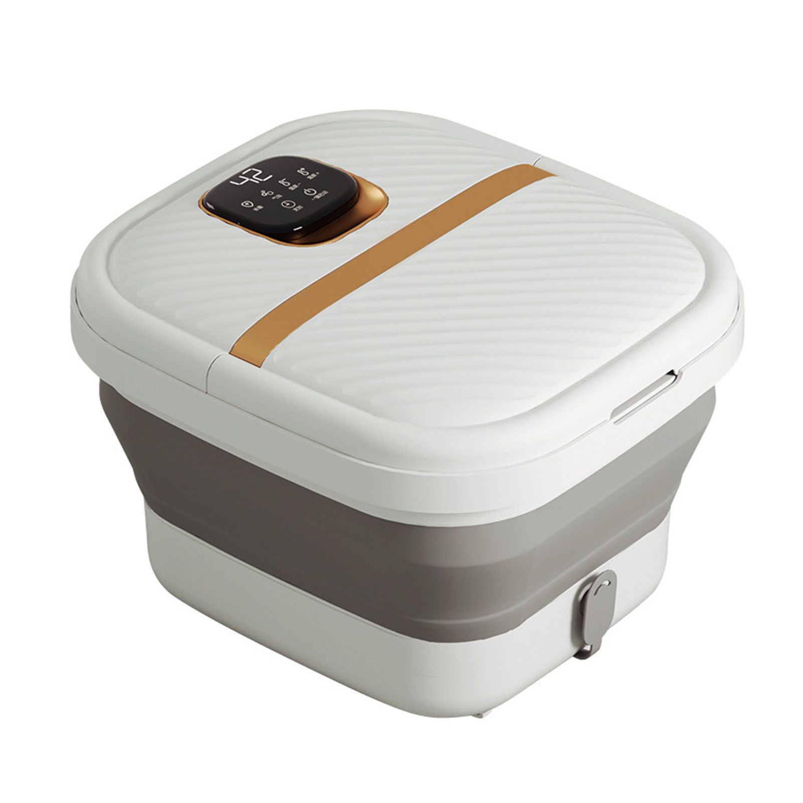 Foot Spa Bath Massager with Heat PP TPE Foldable Electric Foot Soaking Tub view 3