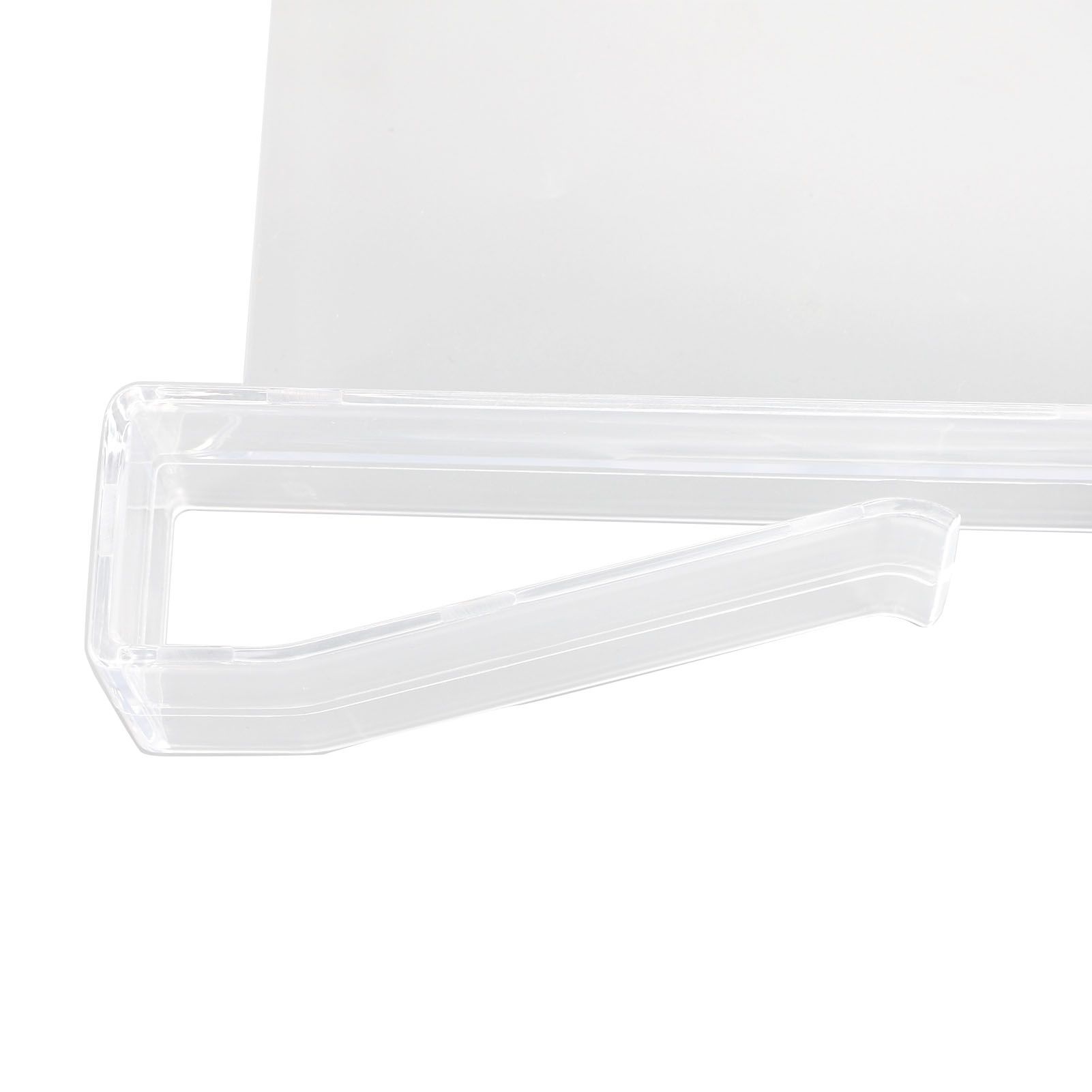 2Pcs Shelf Dividers for Closet Organization Plastic Clear Shelf Cabinet view 7