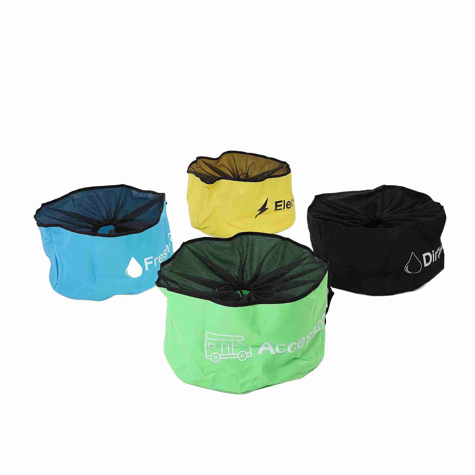 4 Pcs RV Hose Storage Bag 600D Oxford Cloth Water Proof Breathable Electrical view 6