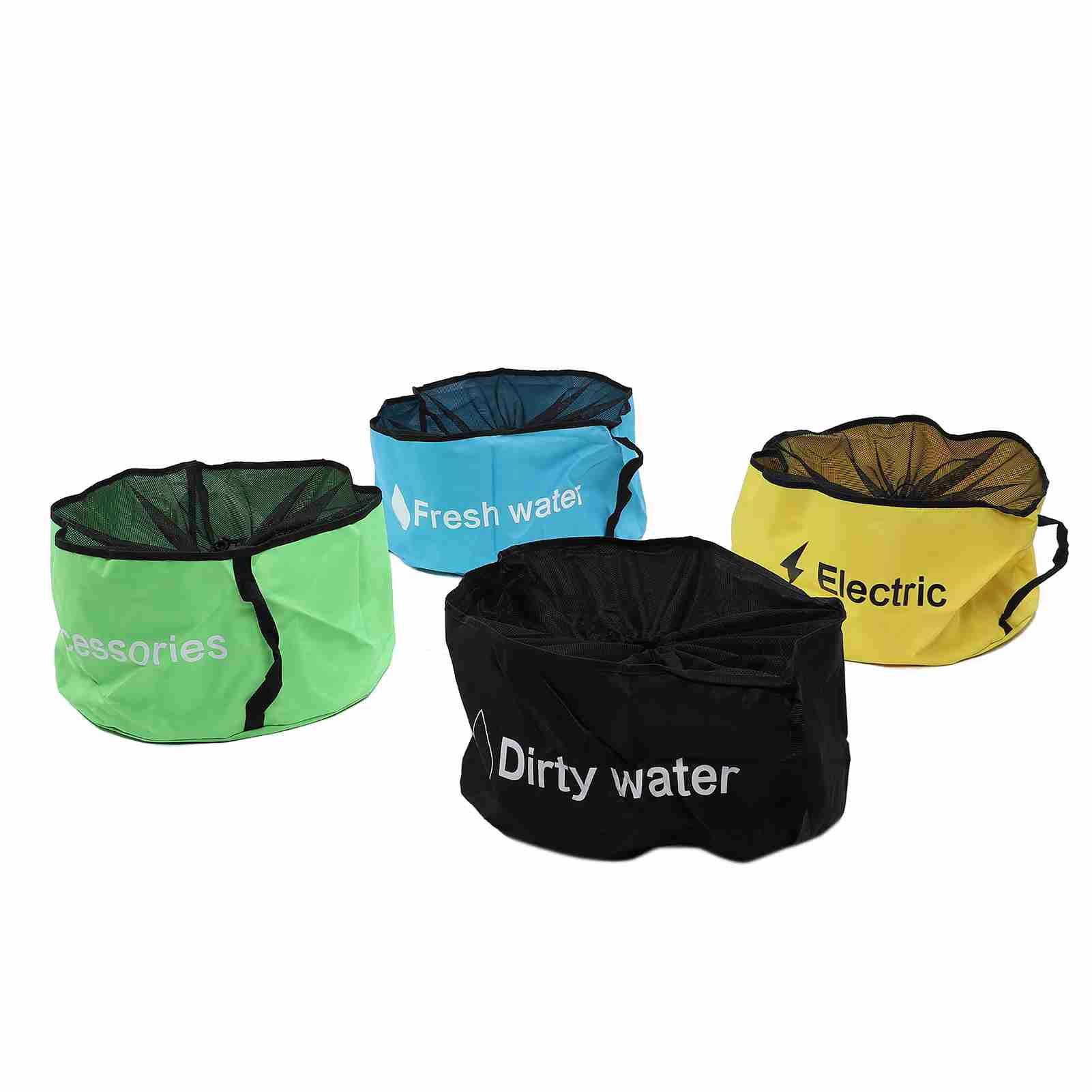 4 Pcs RV Hose Storage Bag 600D Oxford Cloth Water Proof Breathable Electrical view 8