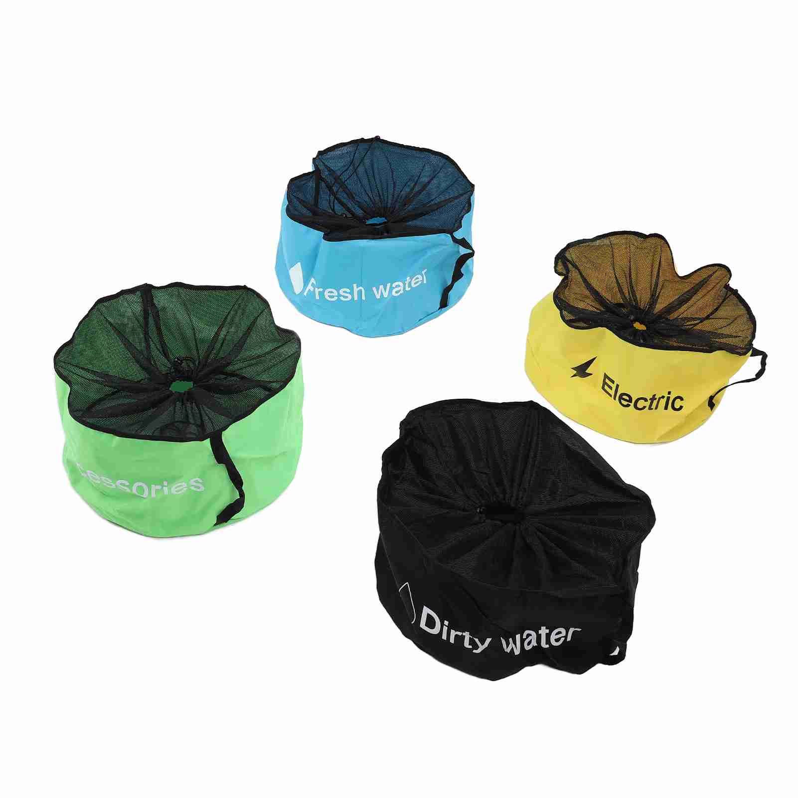 4 Pcs RV Hose Storage Bag 600D Oxford Cloth Water Proof Breathable Electrical view 12