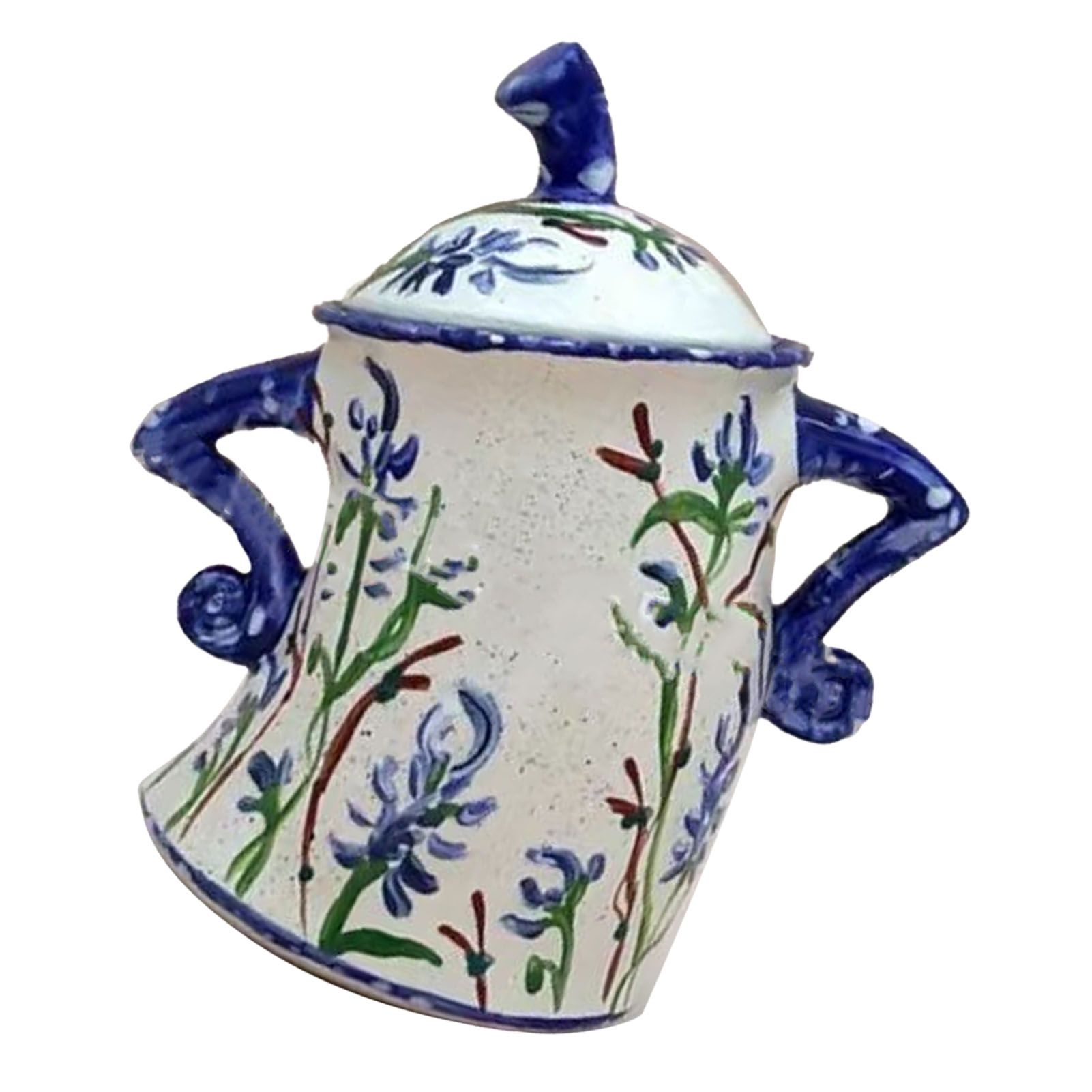 Playful Canister with Attitude Resin Crafts Jar Desktop Cup Ornament for view 4