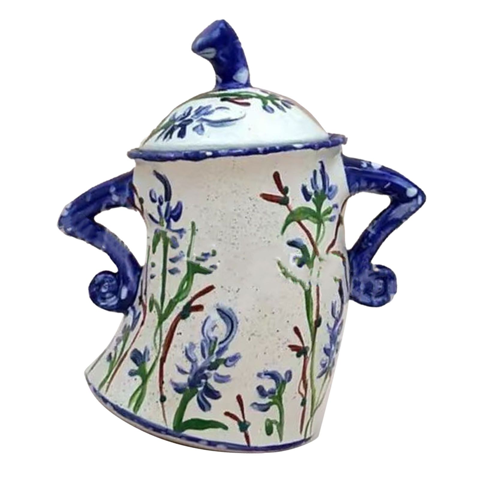 Playful Canister with Attitude Resin Crafts Jar Desktop Cup Ornament for view 6