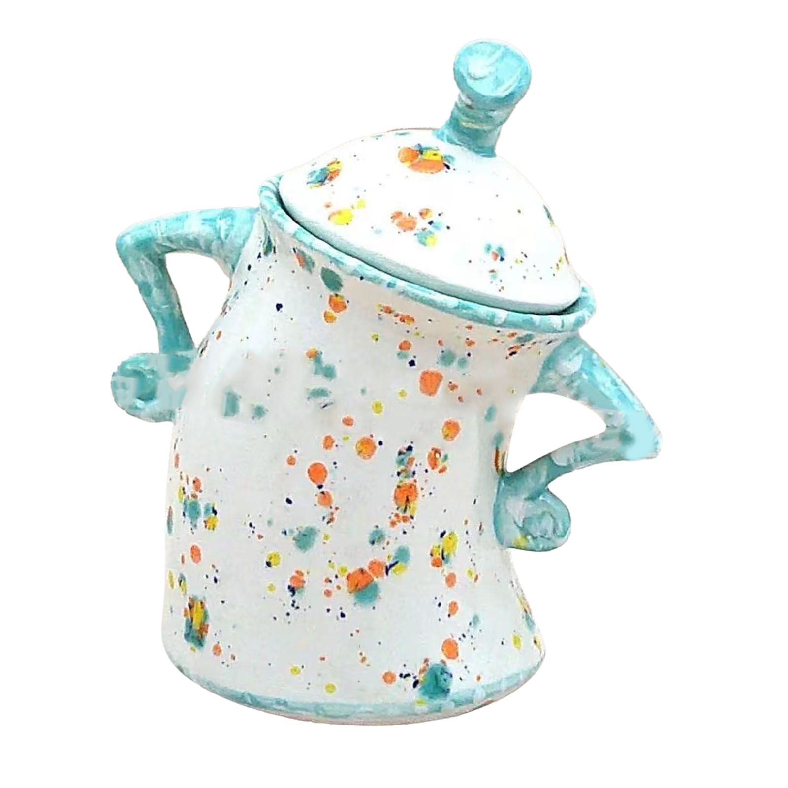 Playful Canister with Attitude Resin Crafts Jar Desktop Cup Ornament for view 7