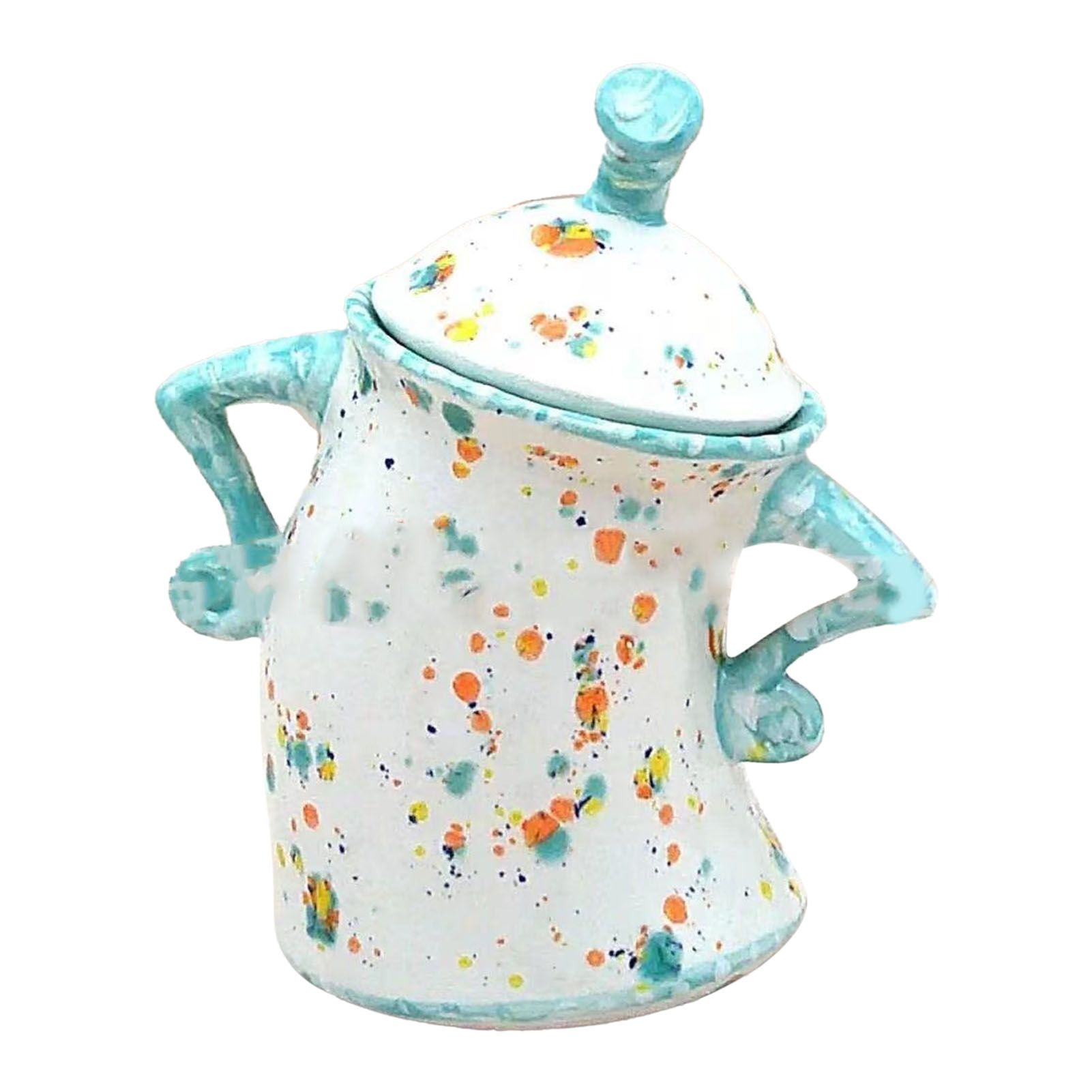 Playful Canister with Attitude Resin Crafts Jar Desktop Cup Ornament for view 8