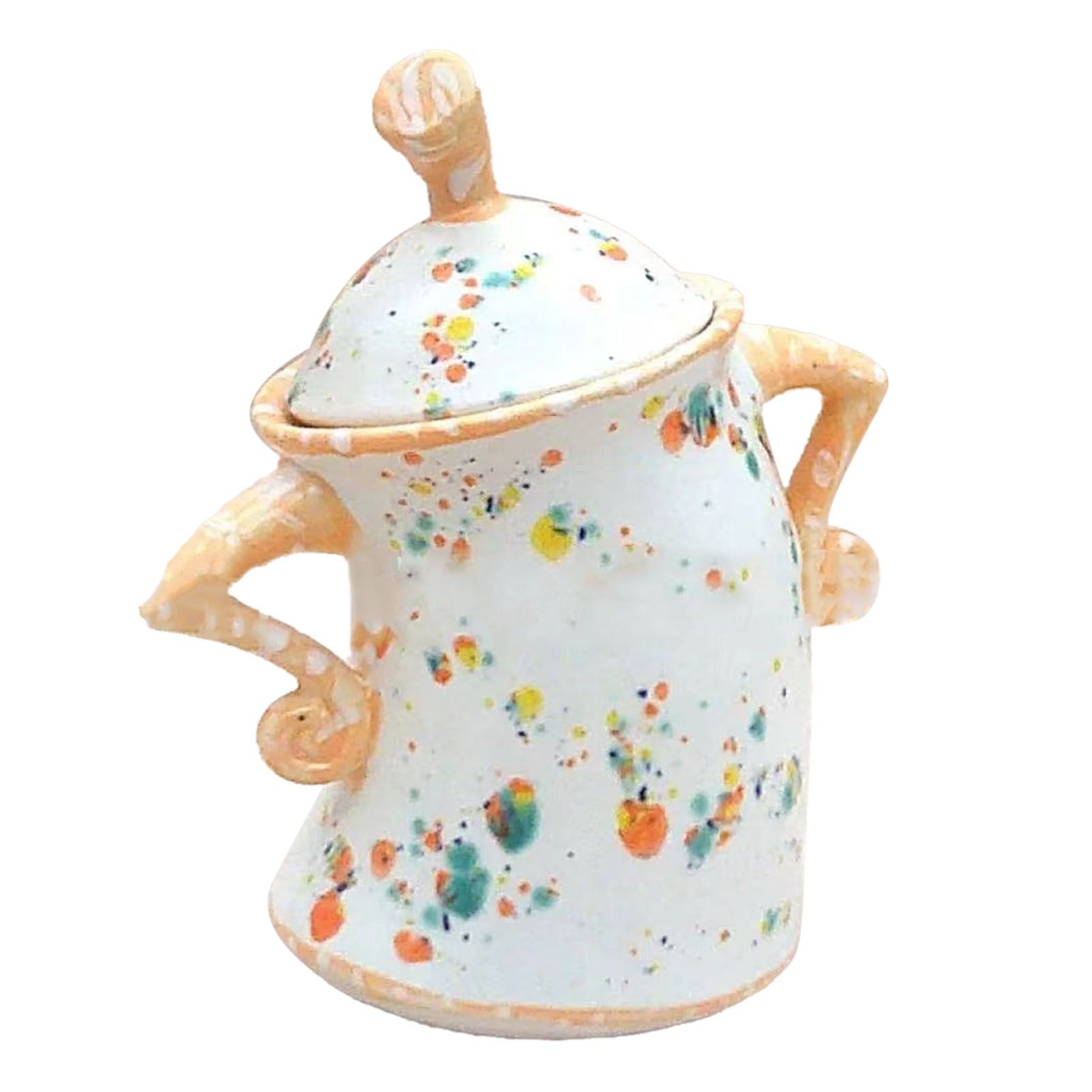Playful Canister with Attitude Resin Crafts Jar Desktop Cup Ornament for view 3