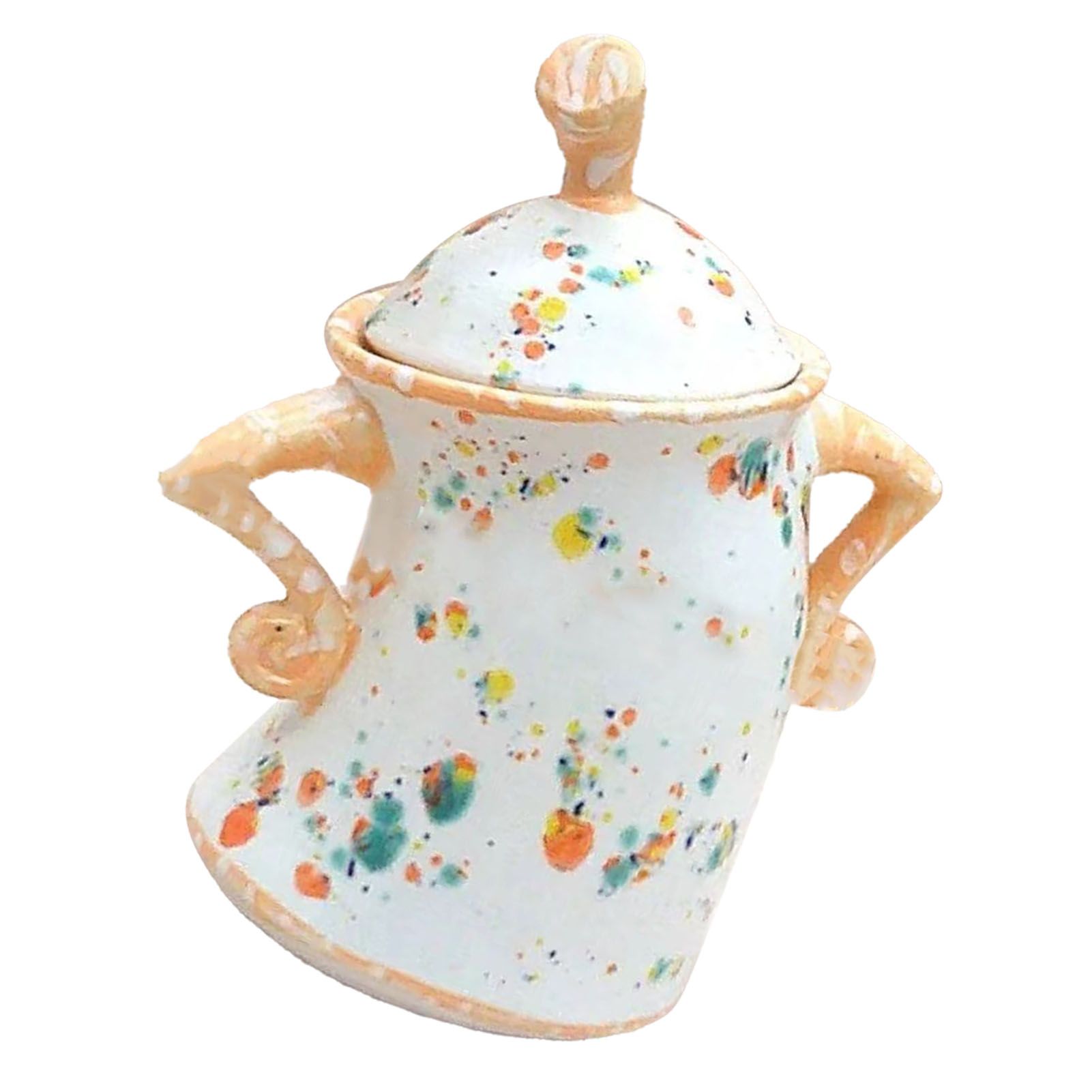 Playful Canister with Attitude Resin Crafts Jar Desktop Cup Ornament for view 4