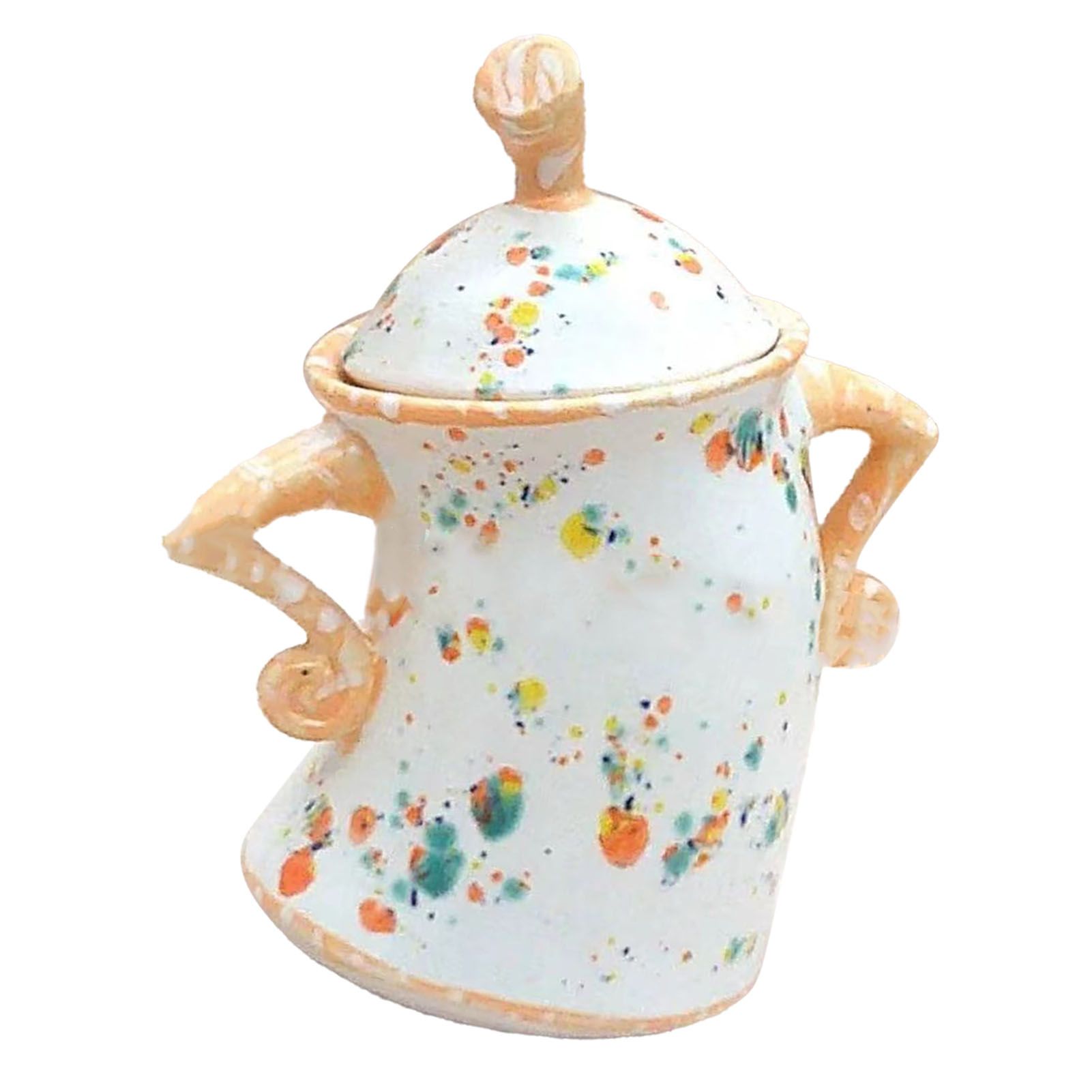 Playful Canister with Attitude Resin Crafts Jar Desktop Cup Ornament for view 6
