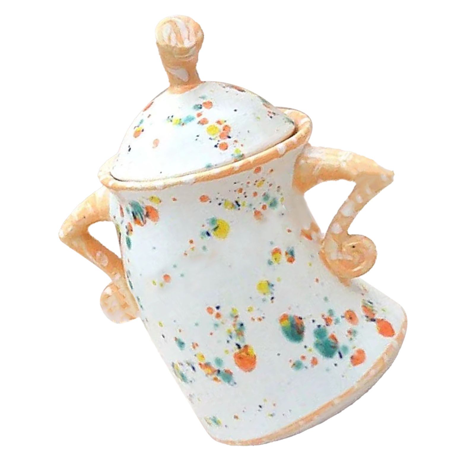 Playful Canister with Attitude Resin Crafts Jar Desktop Cup Ornament for view 8