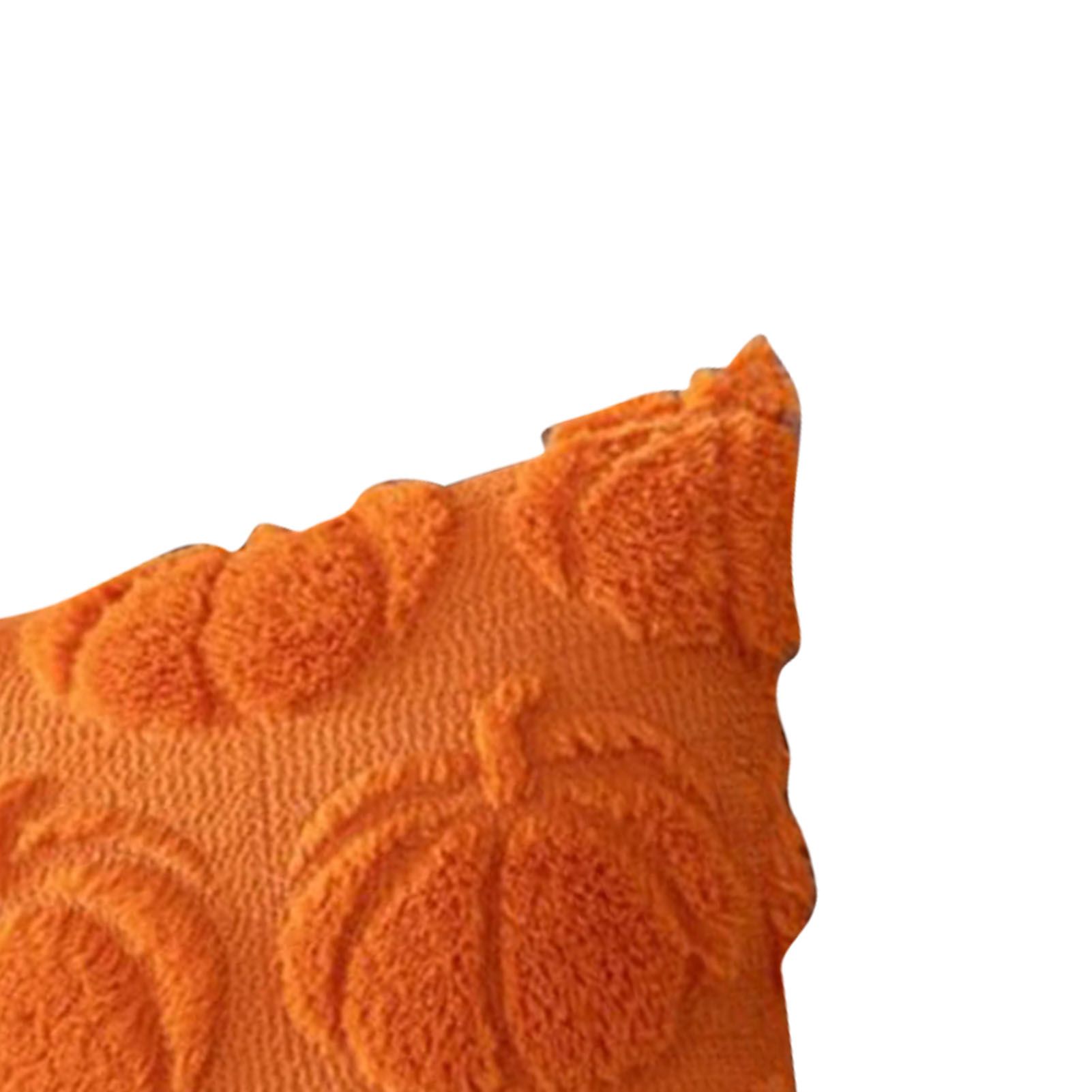 2pcs Pumpkin Fall Decorative Throw Pillow Covers Soft Pillow Cases for Chair view 2