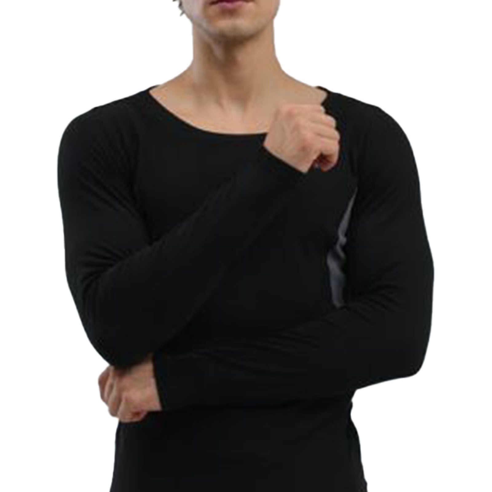 Men Thermal Underwear Seamless Absorbent Breathable Men Base Layer Set for view 2