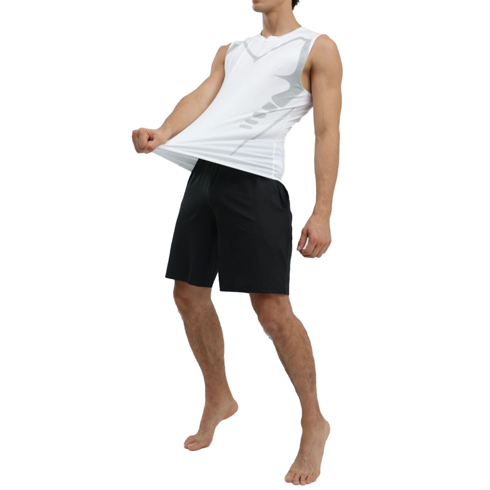Men Workout Sleeveless Top Fast Drying Enhanced Comfort Breathable Fashionable view 6